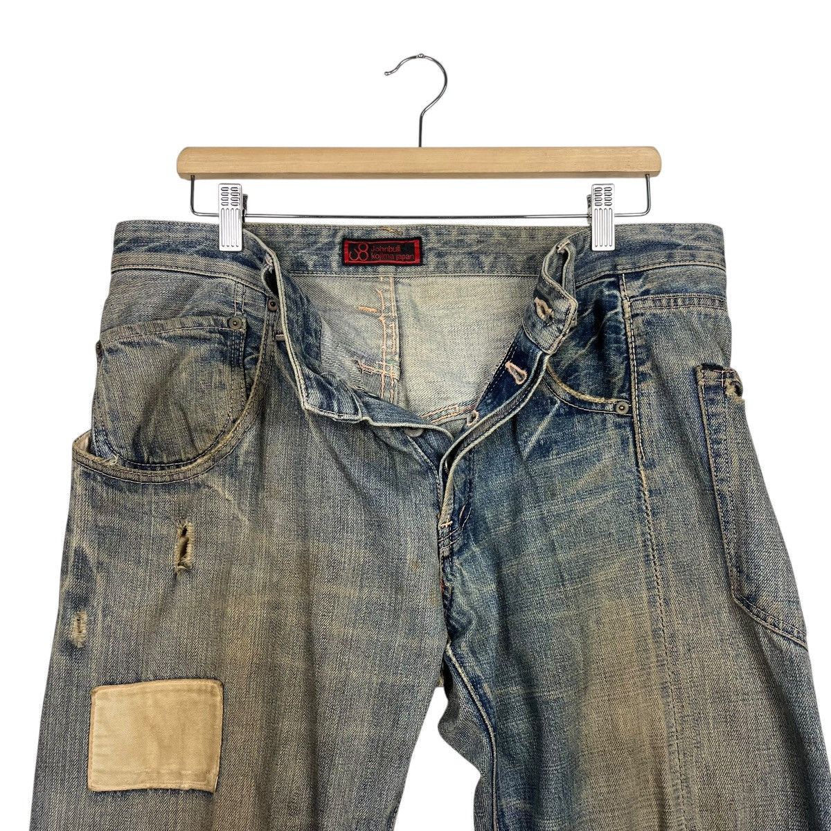 Johnbull Vintage Johnbull Distressed Rare Workers Denim Jeans Size US 36 / EU 52 - 7 Thumbnail