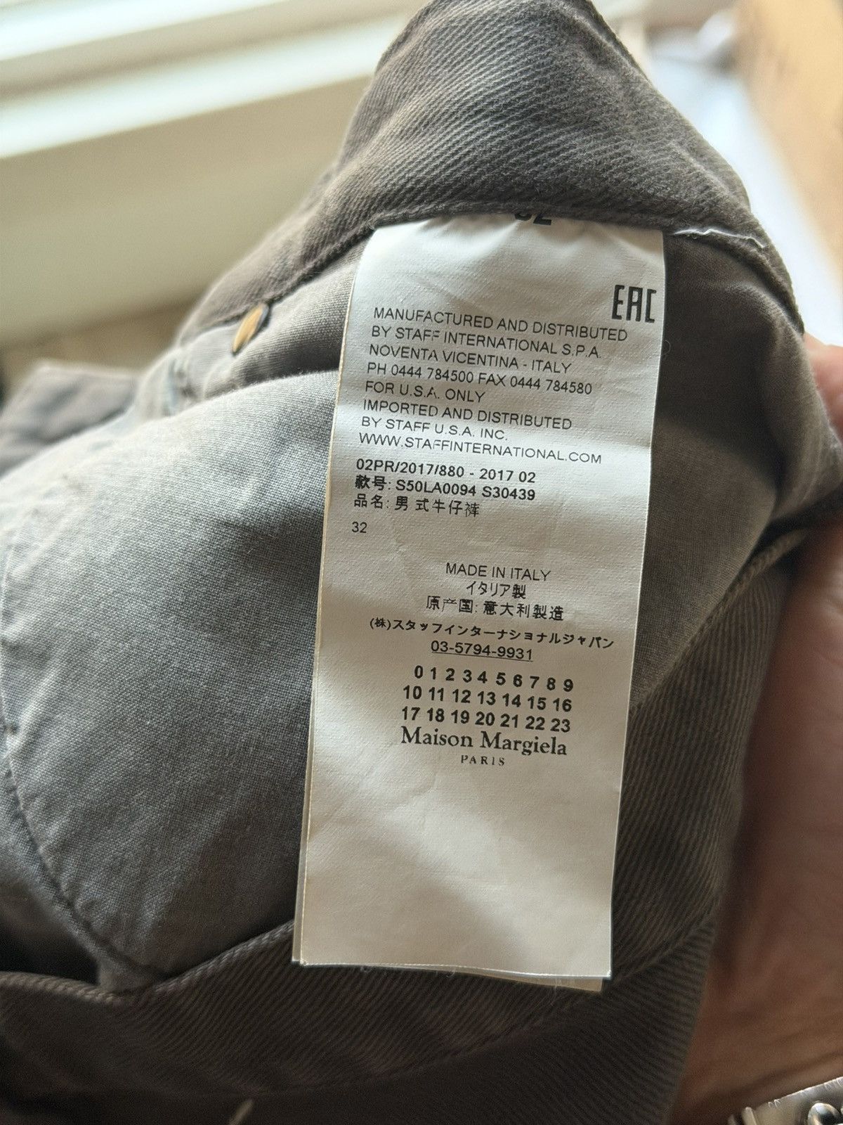 Maison Margiela Margiela Back Stitch Denim Jeans 32 Size US 32 / EU 48 - 7 Thumbnail