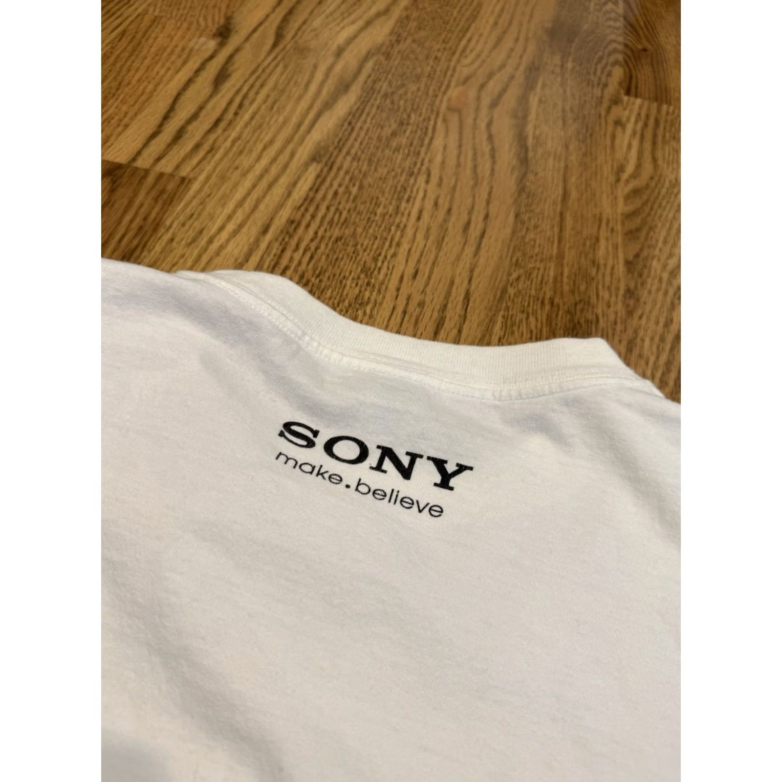Sony VINTAGE Sony Cyber Shot Digital Camera Shirt XL White 90s Retro Camera Photo Mens XL Size US XL / EU 56 / 4 - 8 Thumbnail