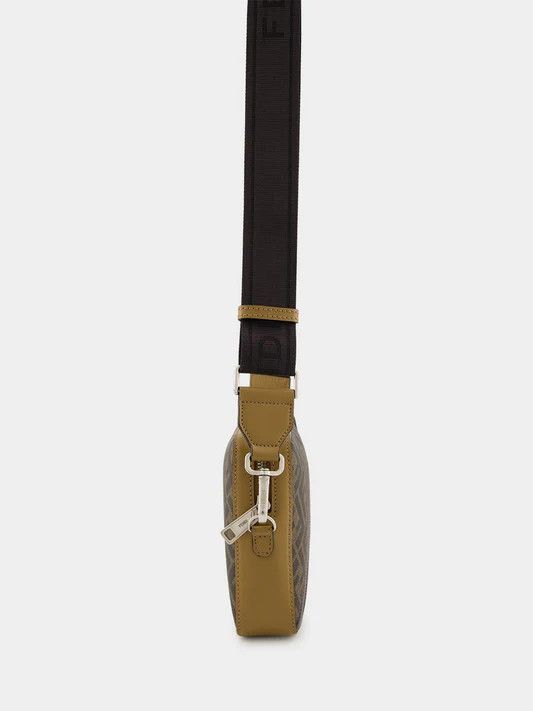 Fendi o1s1wg110426 Size:OS/Diagonal Camera Case in Black/Brown Size ONE SIZE - 4 Thumbnail