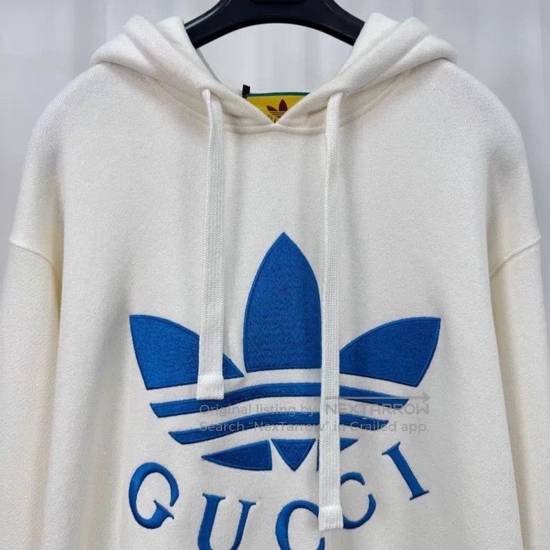Gucci Gucci Co-branded embroidered clover letter hoodie Size US XS / EU 42 / 0 - 3 Thumbnail