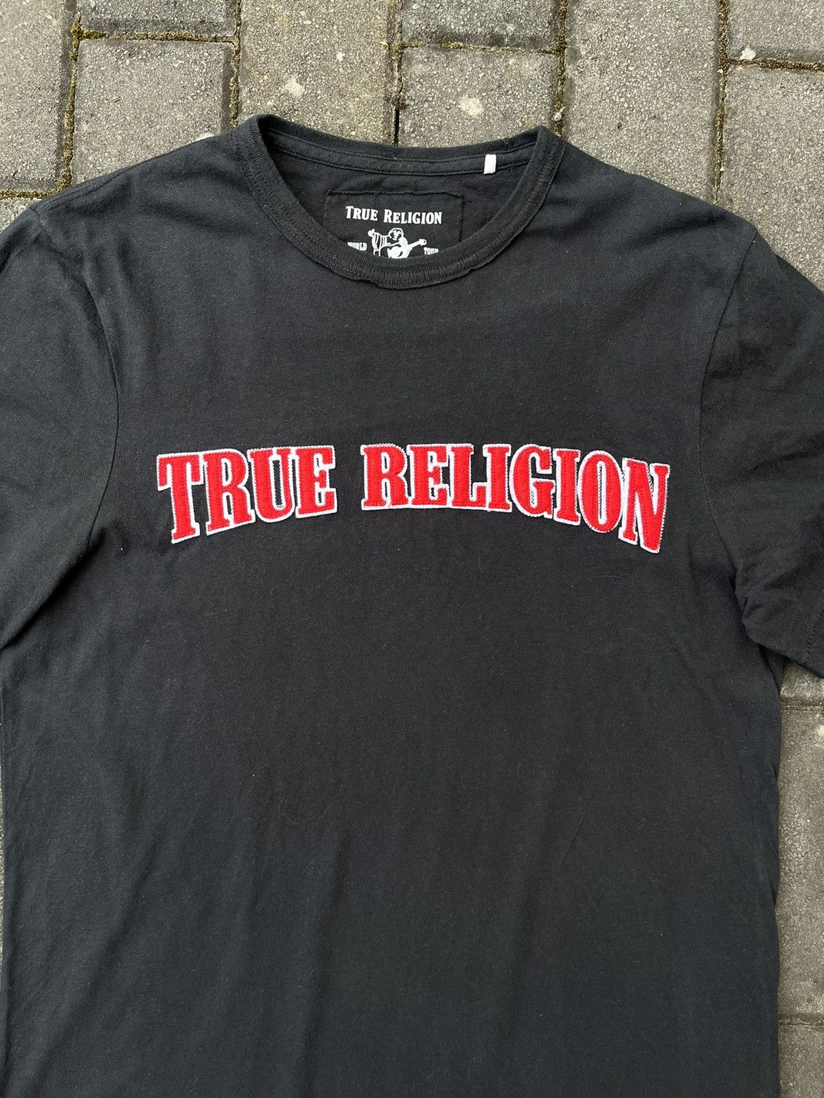 True Religion True Religion Spellout Big Logo Tee Size US S / EU 44-46 / 1 - 2 Thumbnail