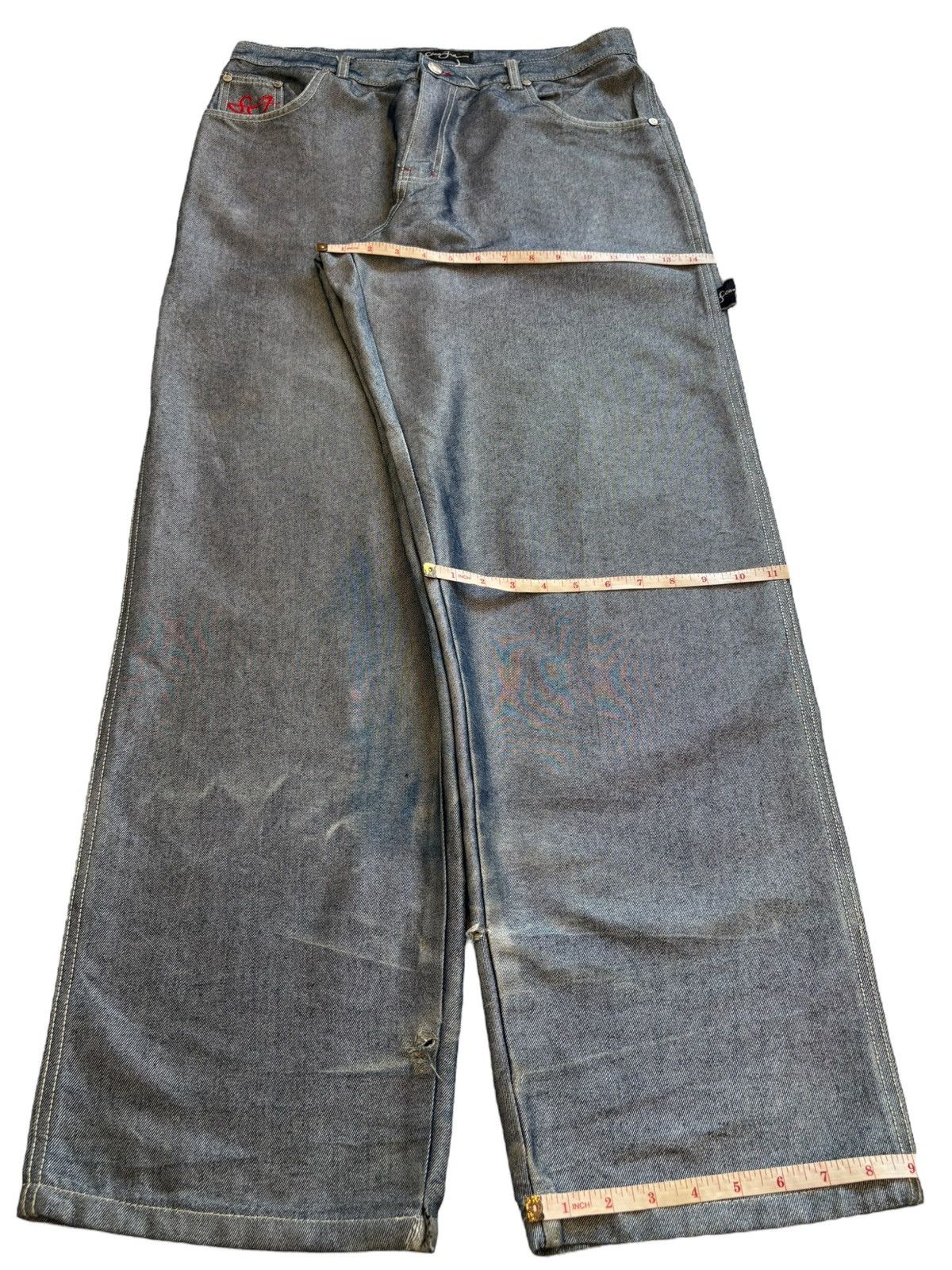 Sean John Vintage Sean John Carpenter Distressed Loose Baggy Jeans Size US 34 / EU 50 - 14 Thumbnail