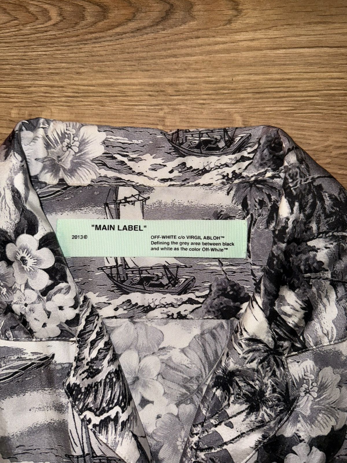 Off-White Off-white hawaiian silk shirt Size US S / EU 44-46 / 1 - 2 Thumbnail