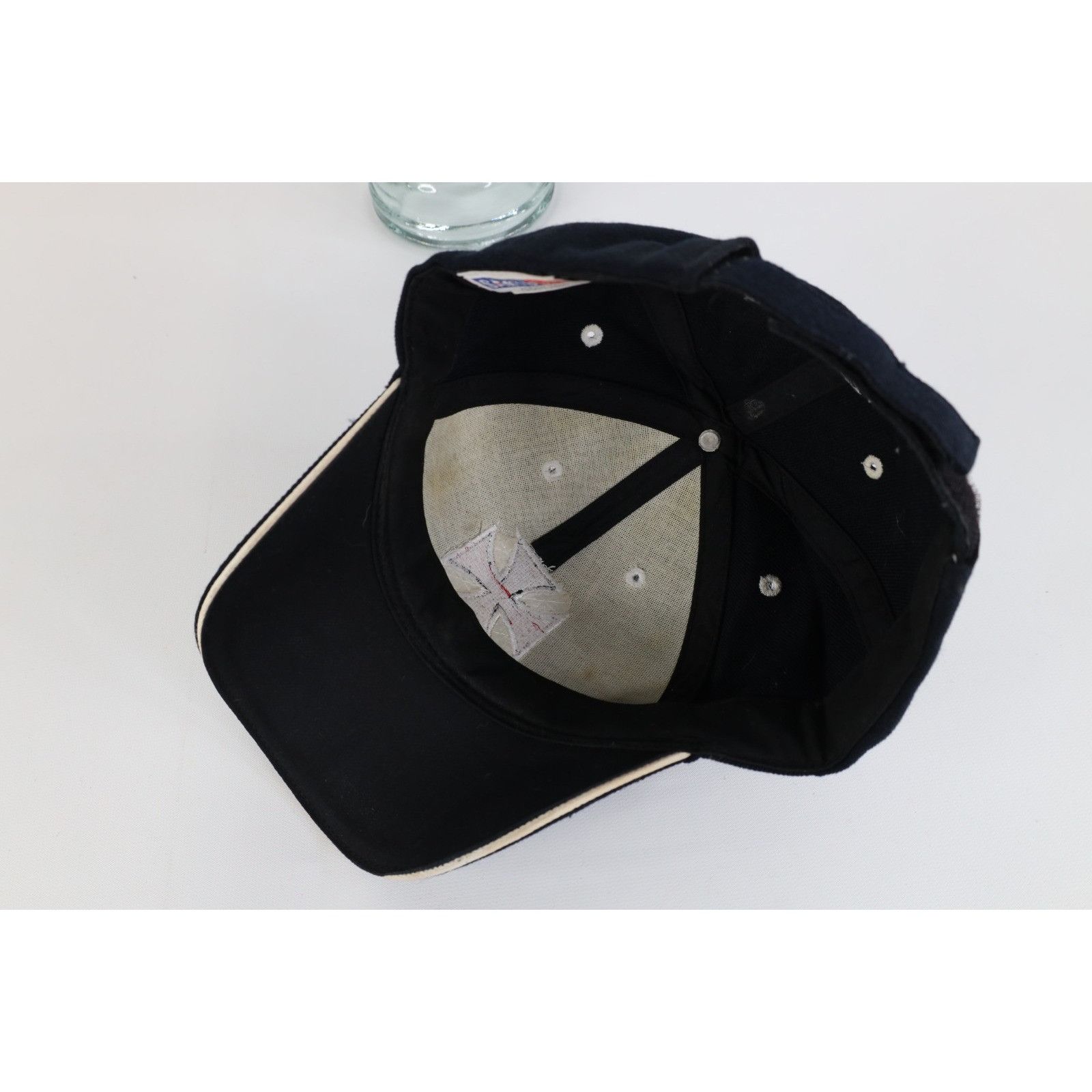 Vintage Vintage 90s Y2K Streetwear Iron Cross Motorcycle Hat Cap Size ONE SIZE - 8 Thumbnail
