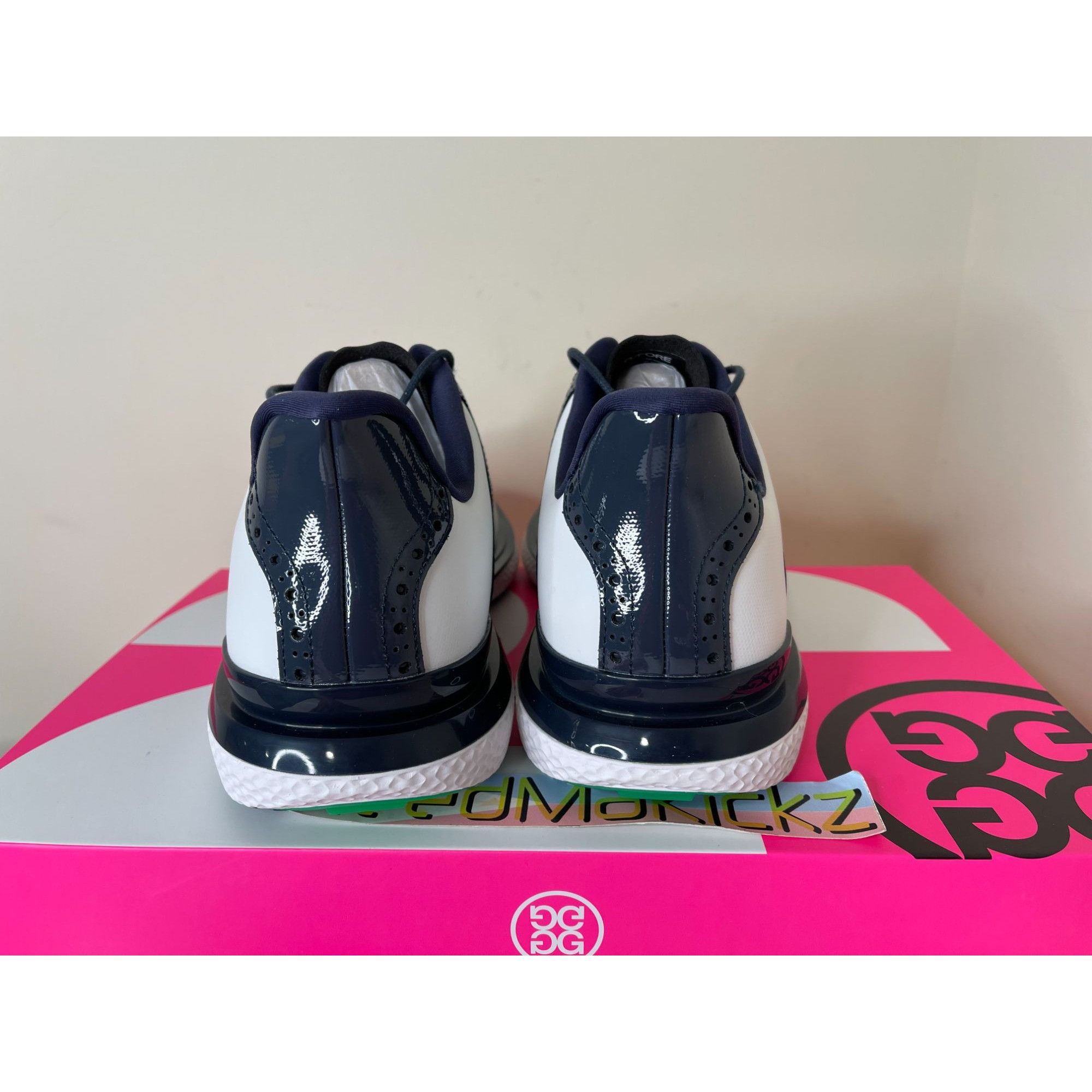 G/FORE G/FORE GALLIVAN2R SADDLE GOLF SHOES WHITE NAVY MENS 8.5US Size US 8.5 / EU 41-42 - 5 Thumbnail