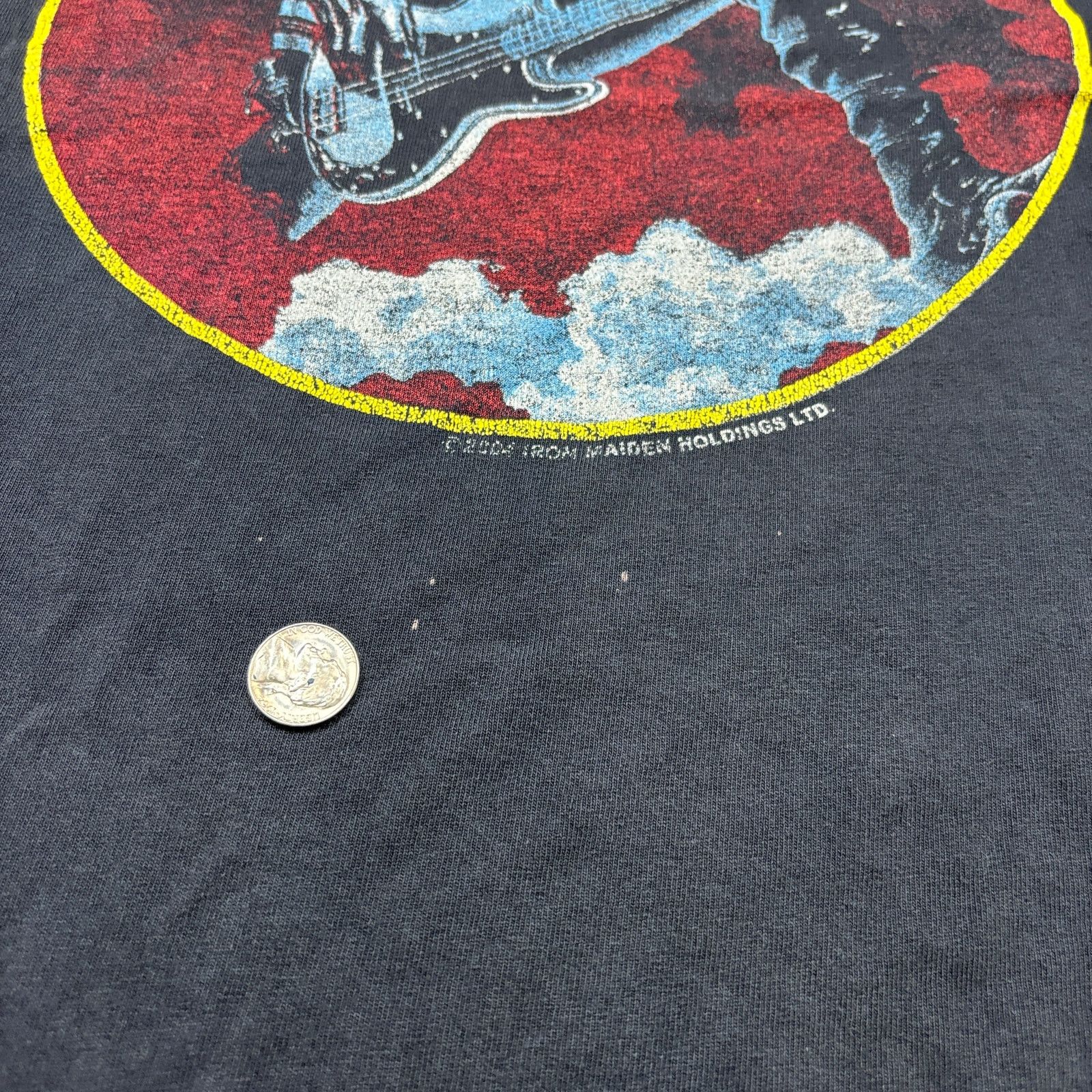 Band Tees × Iron Maiden × Vintage Vintage 2004 Iron Maiden Eddie Short Sleeve Shirt Men's 2XL Size US XXL / EU 58 / 5 - 9 Thumbnail