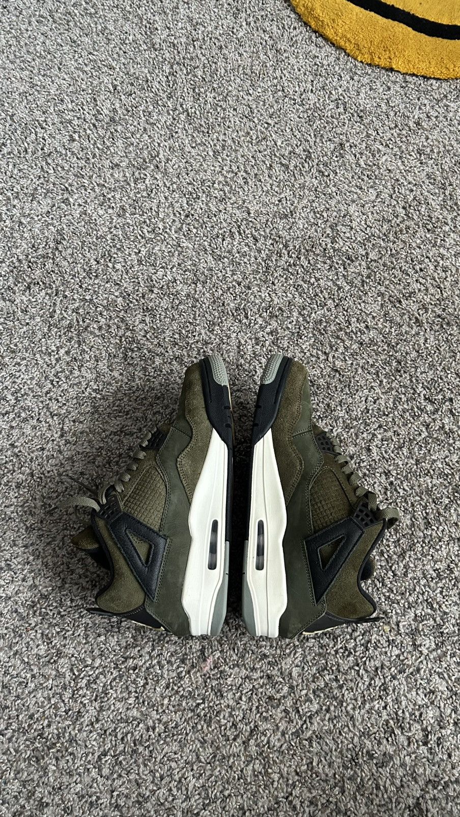 Jordan Brand air jordan 4 retro craft olive Size US 10.5 / EU 43-44 - 4 Thumbnail