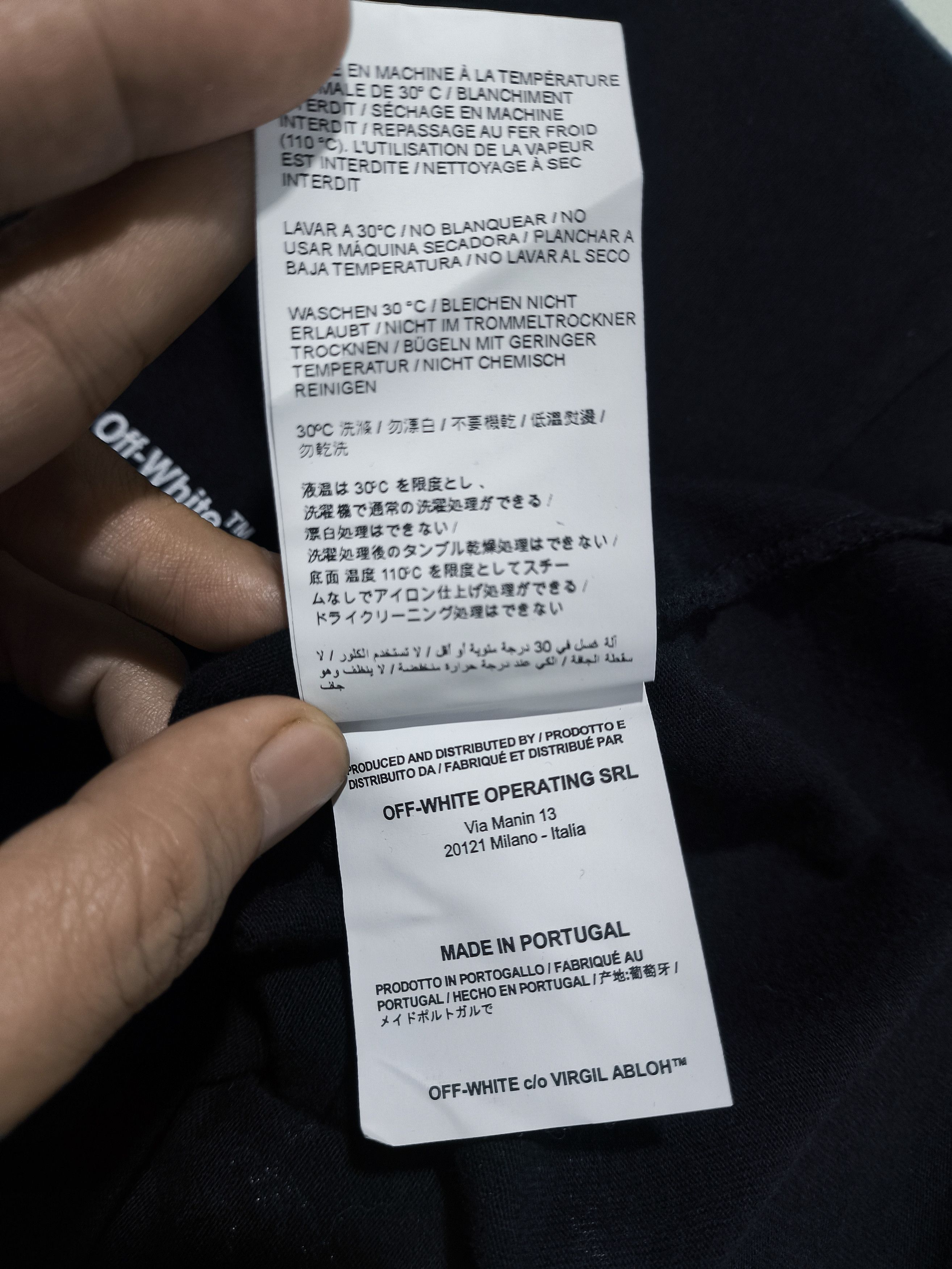 Off-White Off white outlines Markers tee's Size US XS / EU 42 / 0 - 9 Thumbnail