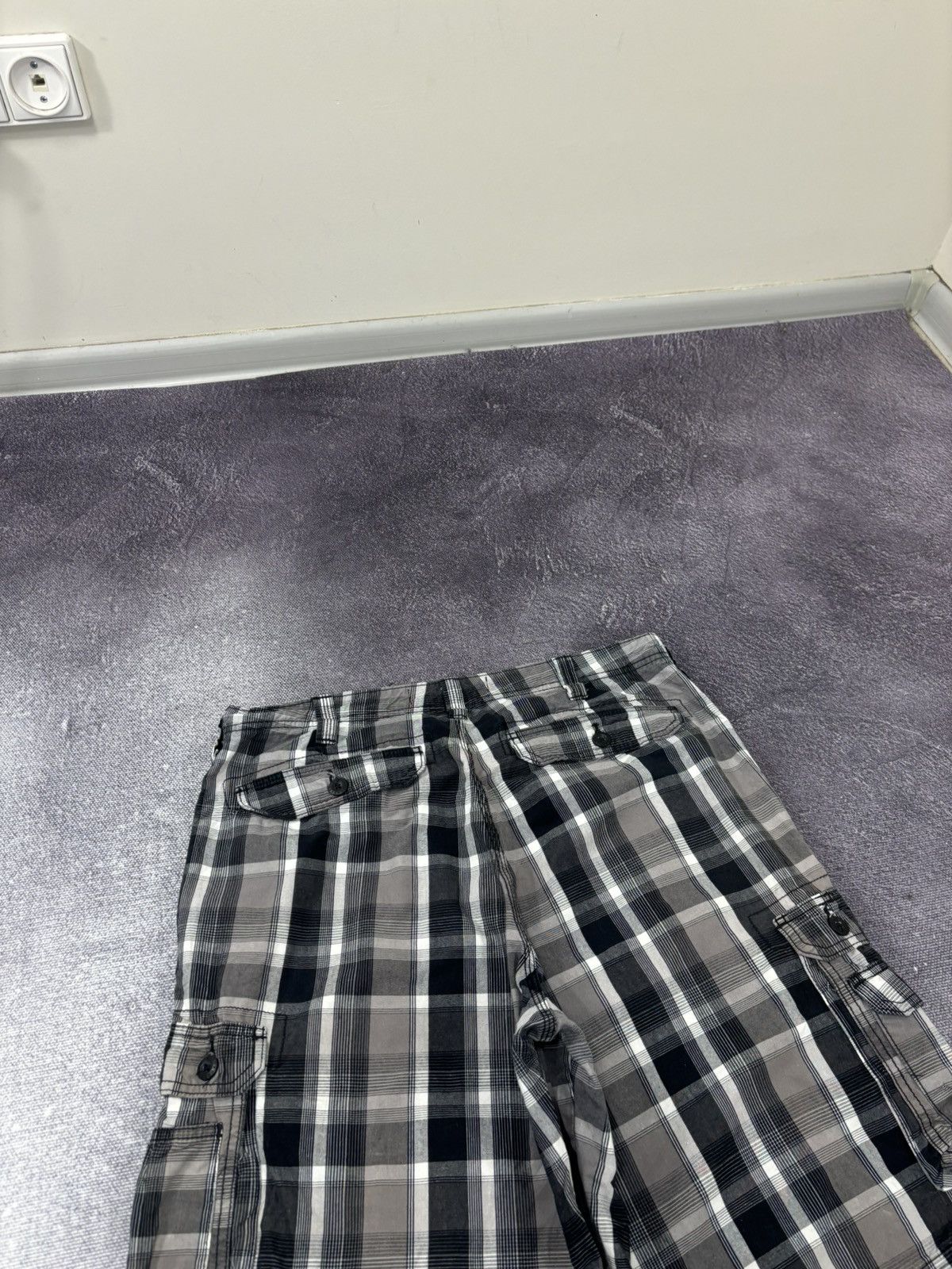 Lee Vintage Lee Dungarees Y2K American Utility Hype Cargo Shorts Size US 36 / EU 52 - 12 Thumbnail