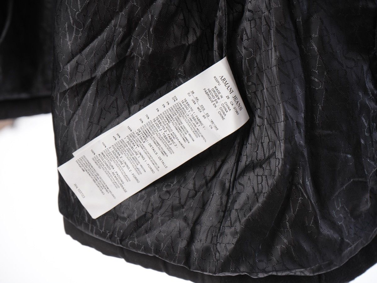 Armani ARMANI Jeans Jacket Wool Coat 56 Size US XL / EU 56 / 4 - 6 Thumbnail