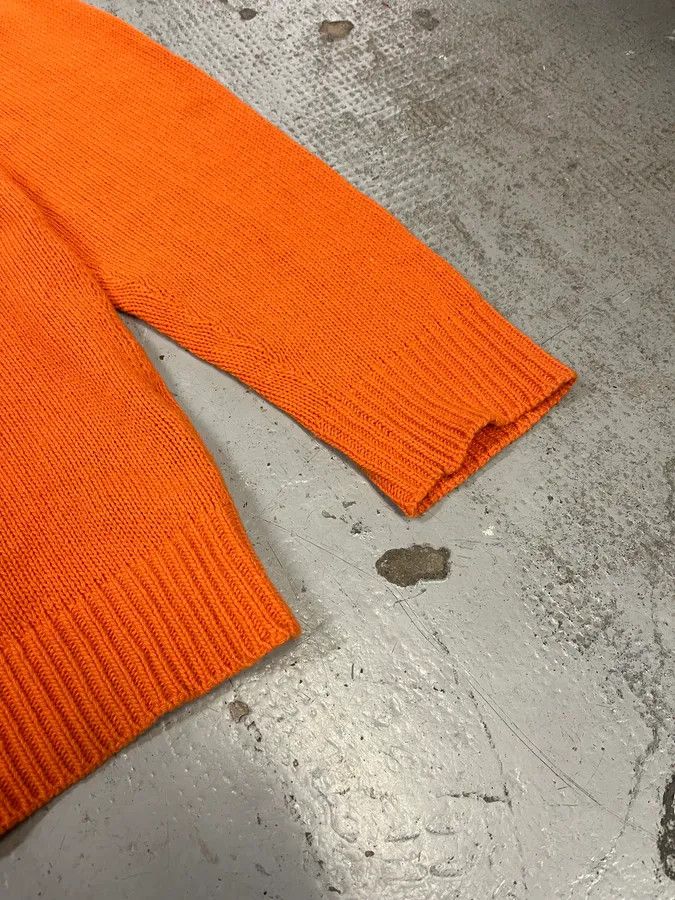 Prada AW2018 Prada Orange Wool Minimalist Sweater Size US L / EU 52-54 / 3 - 6 Thumbnail