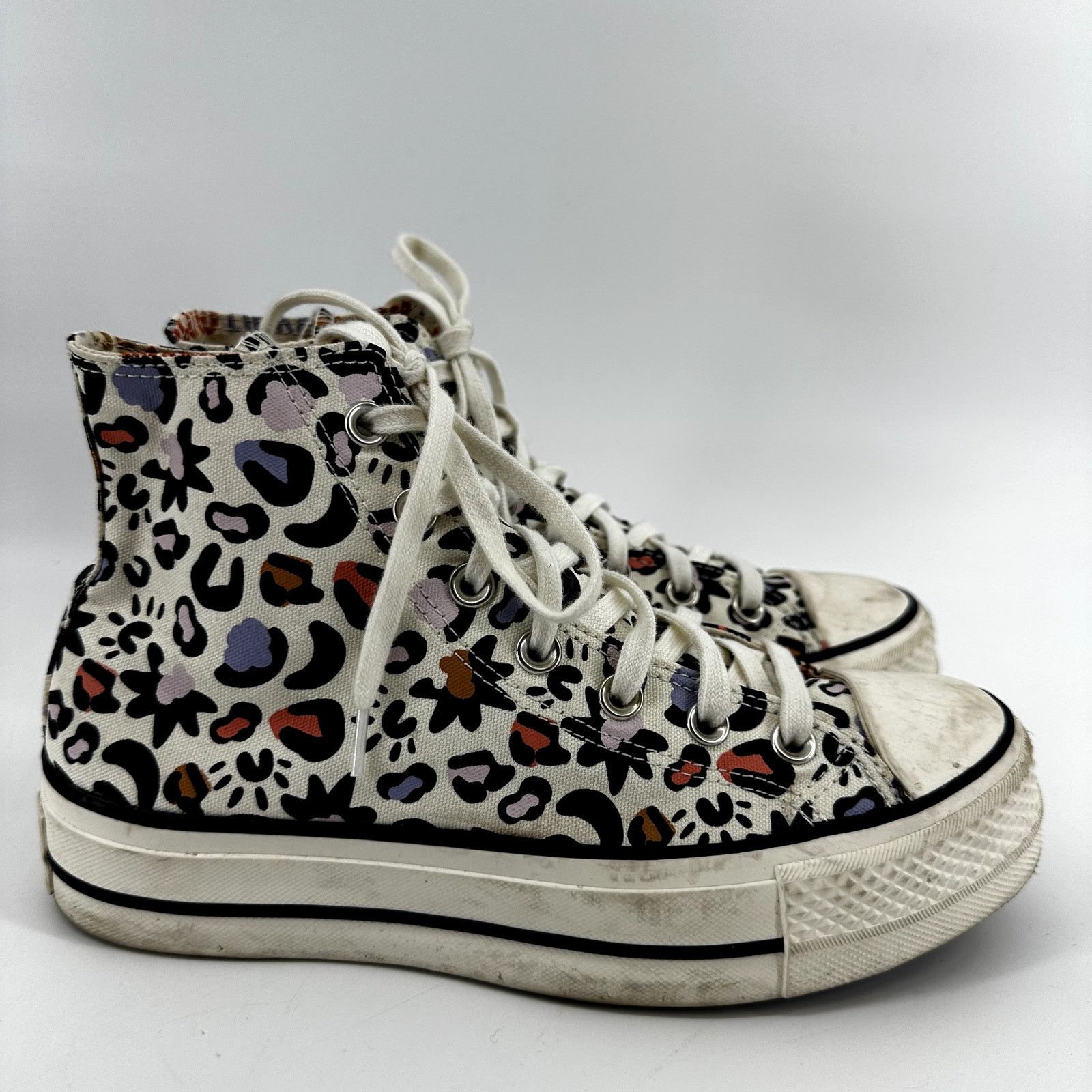 Converse Converse Mystic Leopard Chuck Taylor HiTop Platform 7.5 Size US 7.5 / IT 37.5 - 3 Thumbnail