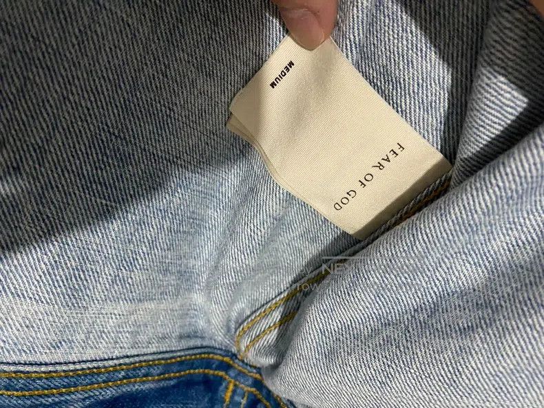 Fear of God Fear of God Blue water corrugated jacket Size US M / EU 48-50 / 2 - 4 Thumbnail