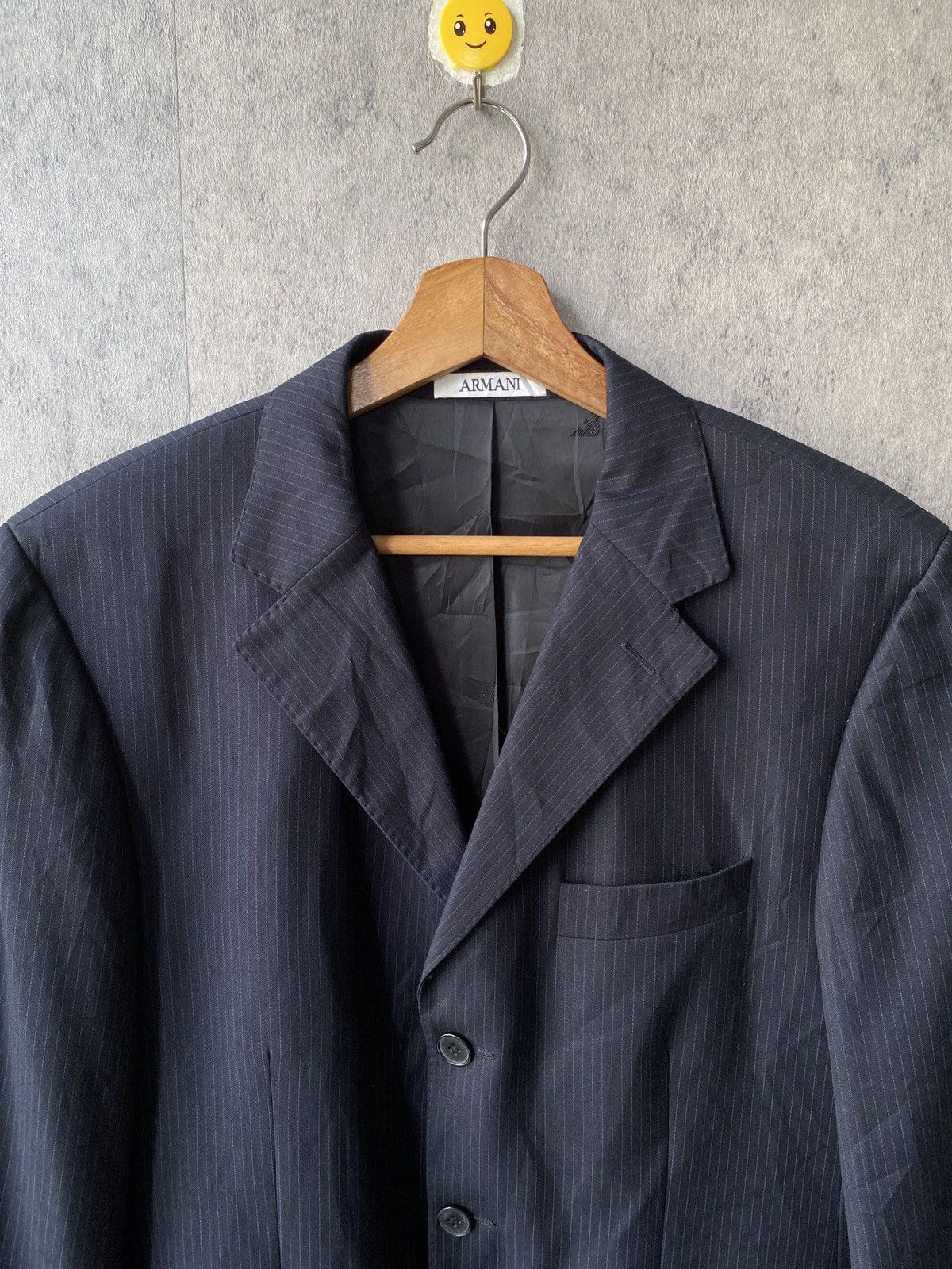 Armani Collezioni Armani Collezioni By Giorgio Armani Pinstripe Blazer Size US M / EU 48-50 / 2 - 4 Thumbnail