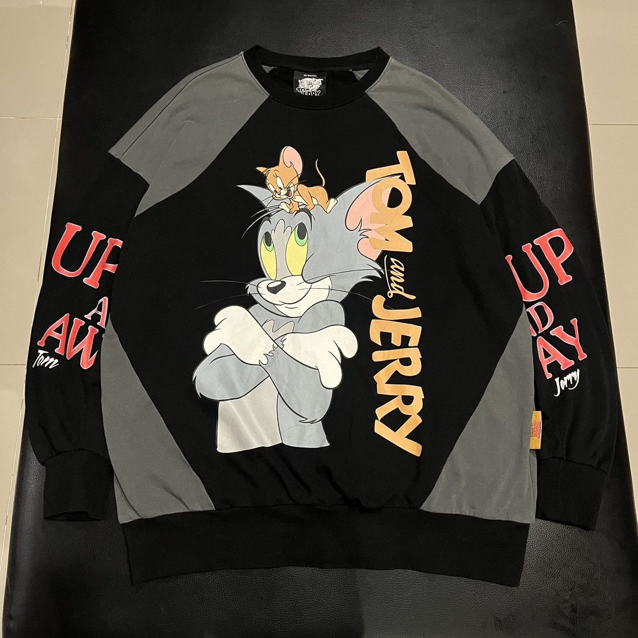 Japanese Brand PEACEBIRD x Tom and Jerry Oversized Sweatshirt Size US XS / EU 42 / 0 - 1 Thumbnail