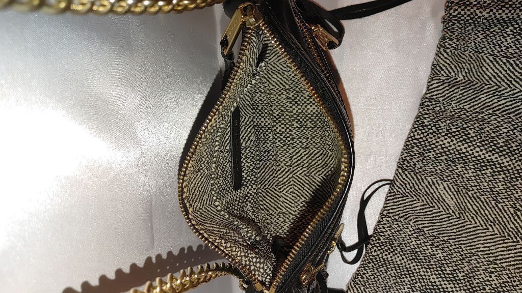 Rebecca Minkoff Rebecca Minkoff Leather Moto 3-Zip Crossbody Convertible Bag Size ONE SIZE - 8 Thumbnail