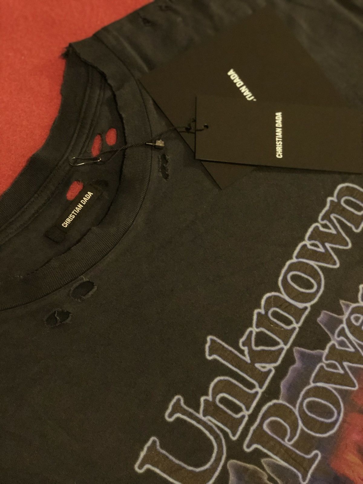 Christian Dada × Kappa Christian Dada x Kappa Vintage Dye Graphic Print T-shirt Size US L / EU 52-54 / 3 - 3 Thumbnail