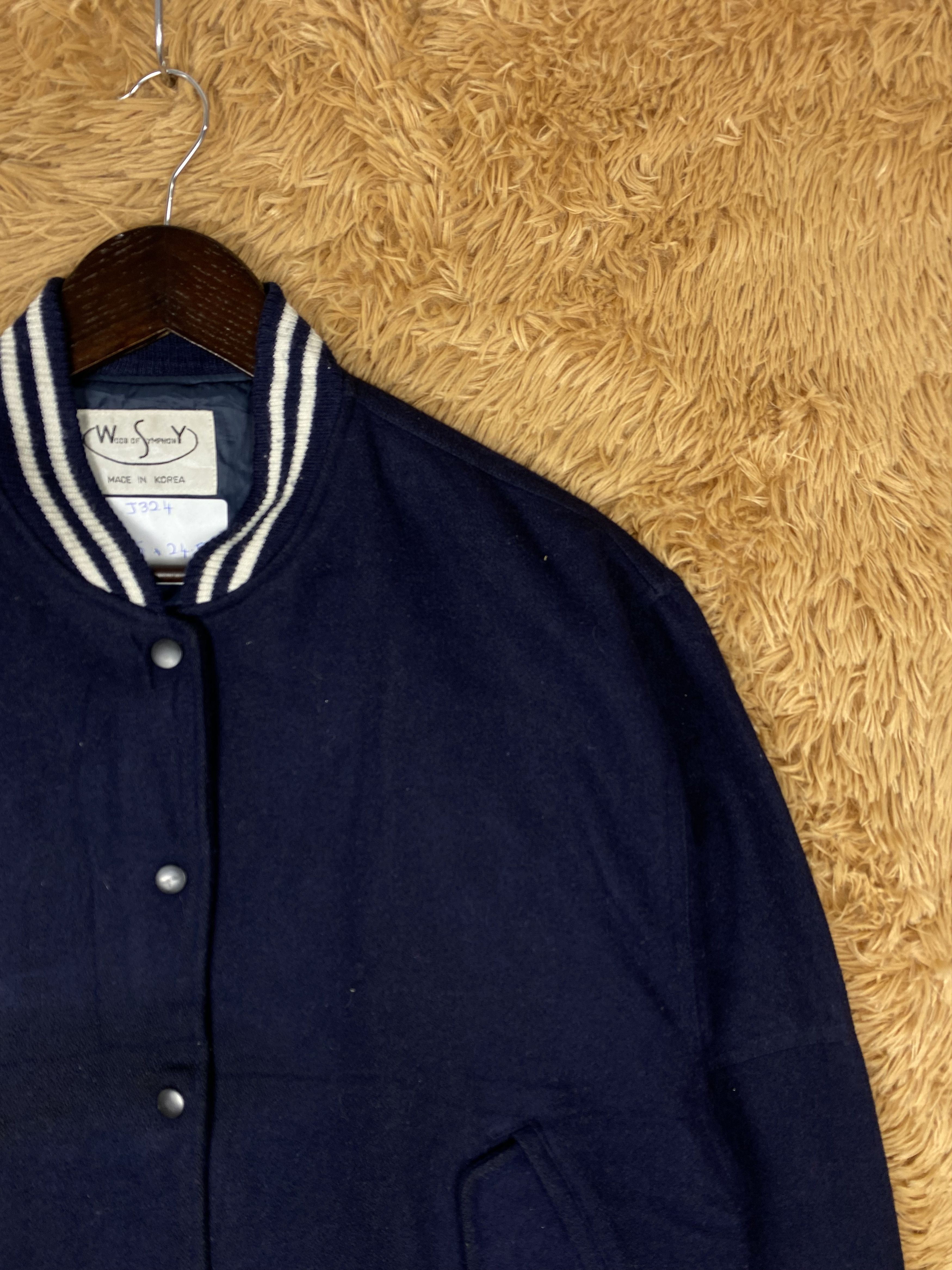 Vintage Vintage Wood of Symphony Varsity Jacket DJ0324 Size US M / EU 48-50 / 2 - 3 Thumbnail