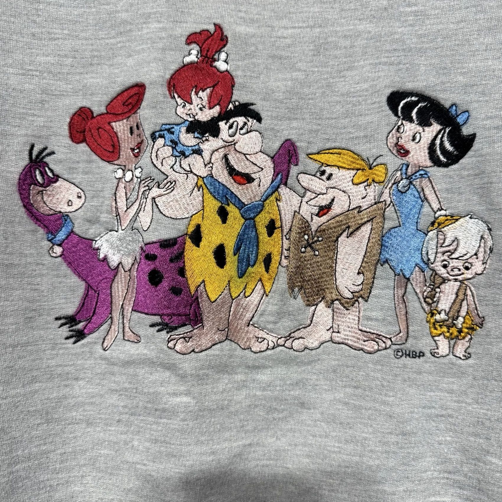 Vintage VINTAGE Blitzz Studios Sweatshirt Unisex Adults 90s Cartoons Embroidered Crew Neck Gray L Regular Sweatshirt Size US L / EU 52-54 / 3 - 3 Thumbnail