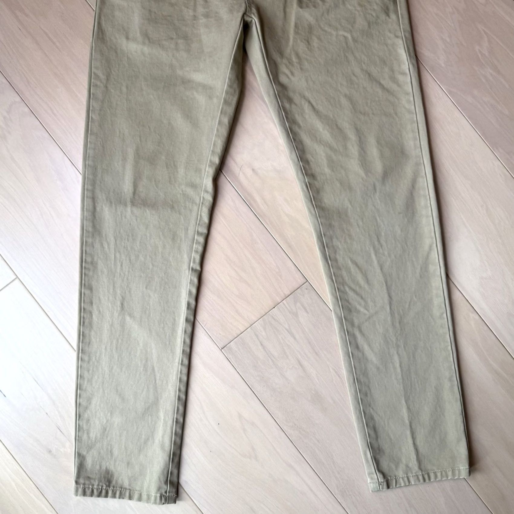 Vintage VINTAGE Stussy Chino Pants 30 Khaki Minimalist Streetwear Los Angeles Skater Pants mens Regular Straight Beige Cotton 5-Pocket Logo Garm Cord? Size US 30 / EU 46 - 5 Thumbnail