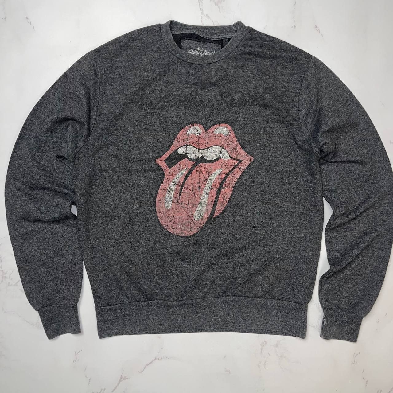 The Rolling Stones The Rolling Stones Sweatshirt Rock Band Gray Pullover L Size US L / EU 52-54 / 3 - 1 Thumbnail