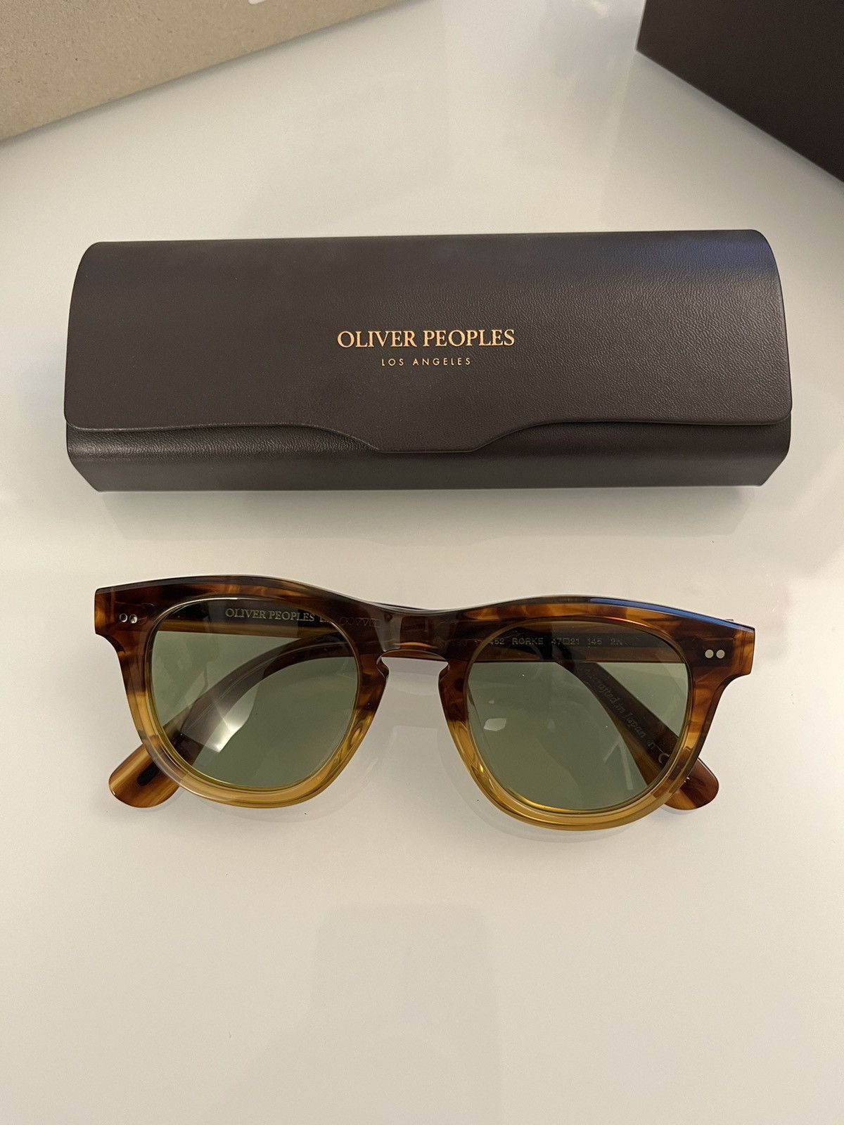 Oliver Peoples Olive Peoples RORKE 49mm Sun OV5509SU Size ONE SIZE - 1 Thumbnail