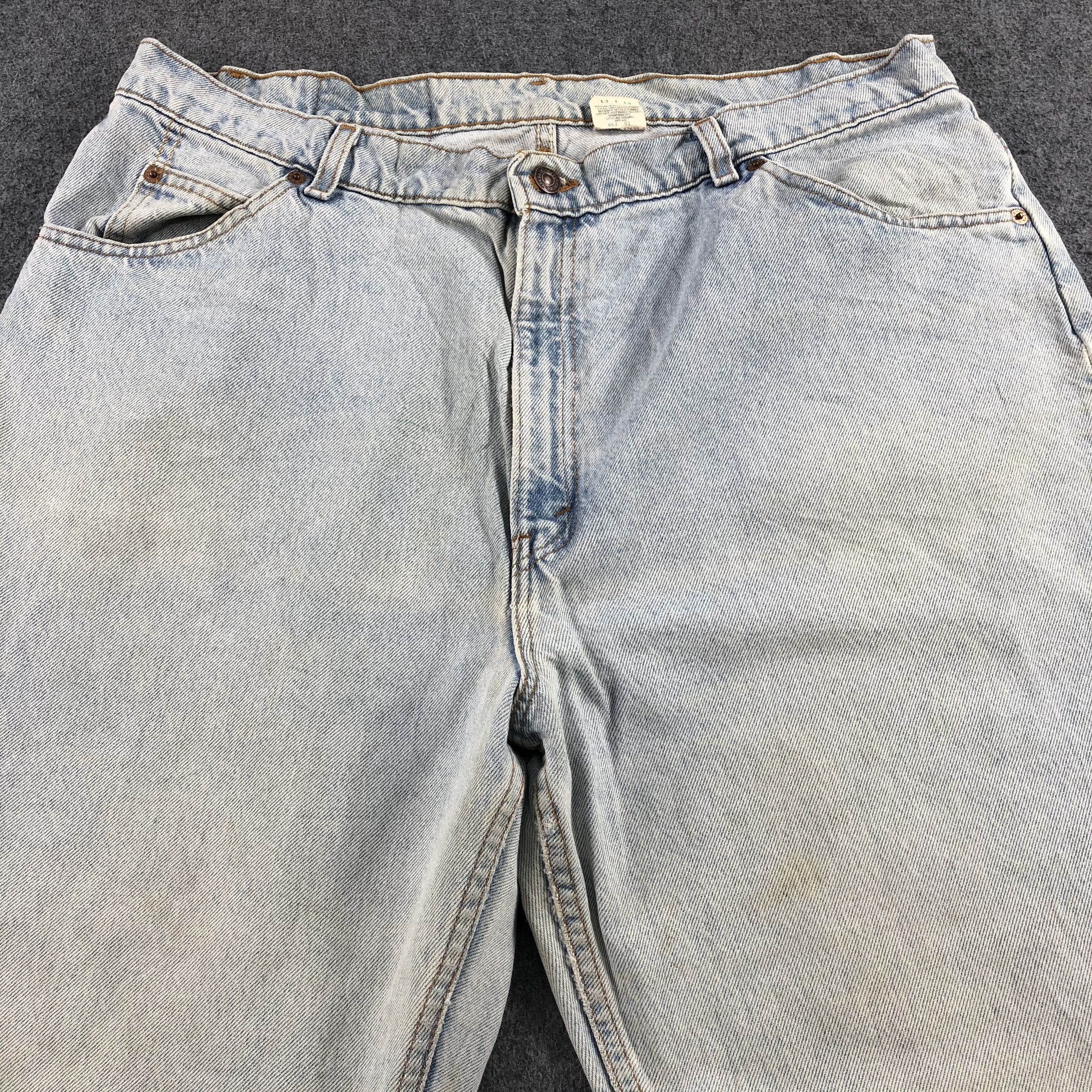 Levi's 90s Vintage Light Wash Levis 917 Jeans-J2149 Size US 38 / EU 54 - 3 Thumbnail