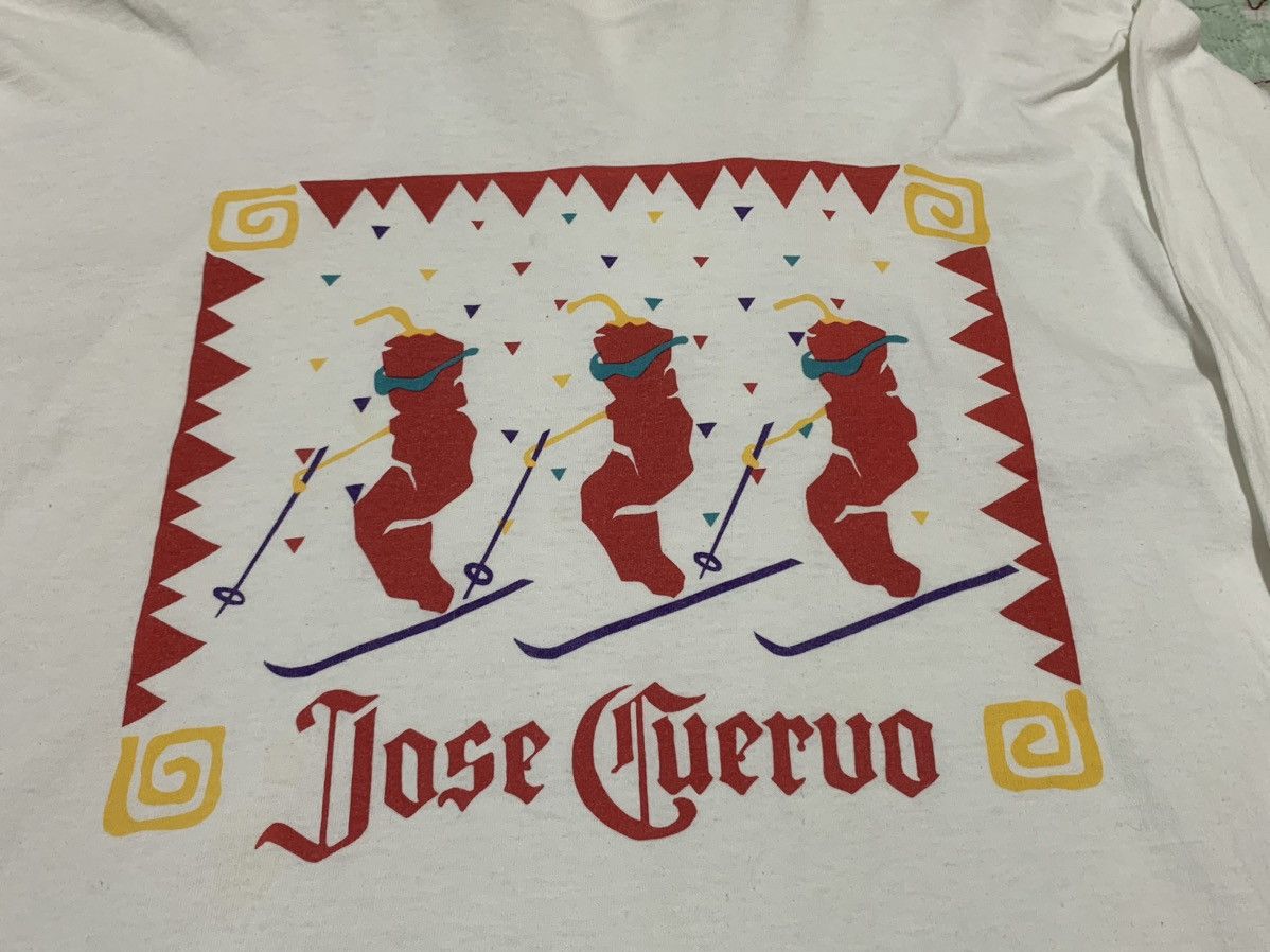 Vintage Vintage 90s Jose Cuervo Art Graphic Tee Shirt Size US XL / EU 56 / 4 - 3 Thumbnail