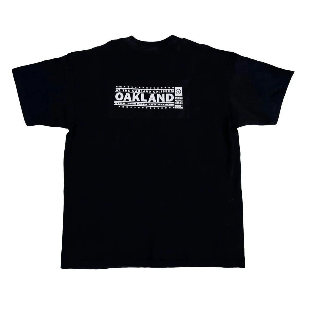Anvil × Vintage Pearl Jam 1997 Vintage Yield Tour Oakland Concert T-Shirt Size US XL / EU 56 / 4 - 2 Thumbnail