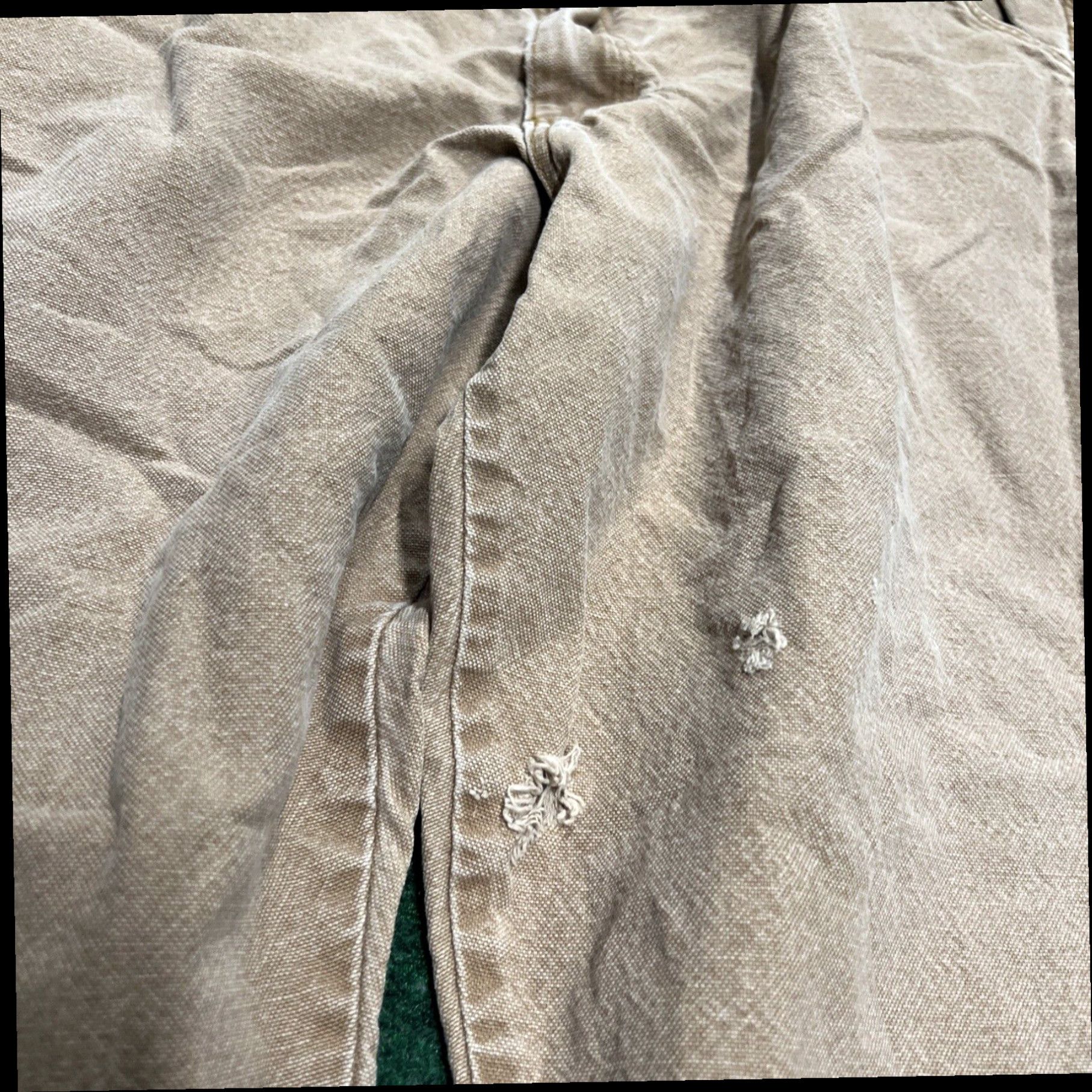 Vintage VTG RUSTLER western Jeans made In USA straight Leg Regular Fit 42x30 Khaki Size US 36 / EU 52 - 6 Thumbnail
