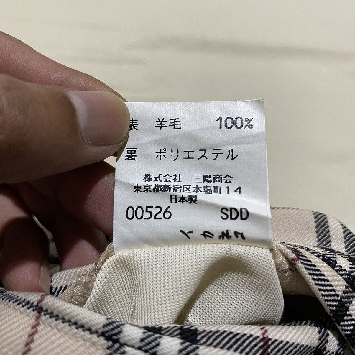 Burberry × Vintage Vintage Y2k Burberry Golf Womens Check Nova Trousers Pants Size 27" / US 4 / IT 40 - 6 Thumbnail