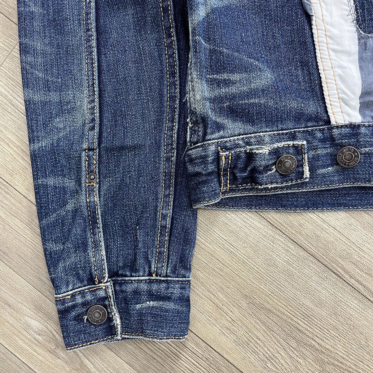 Denim & Supply Ralph Lauren Denim & Supply Ralph Lauren Distressed America Denim Jacket Size US M / EU 48-50 / 2 - 4 Thumbnail