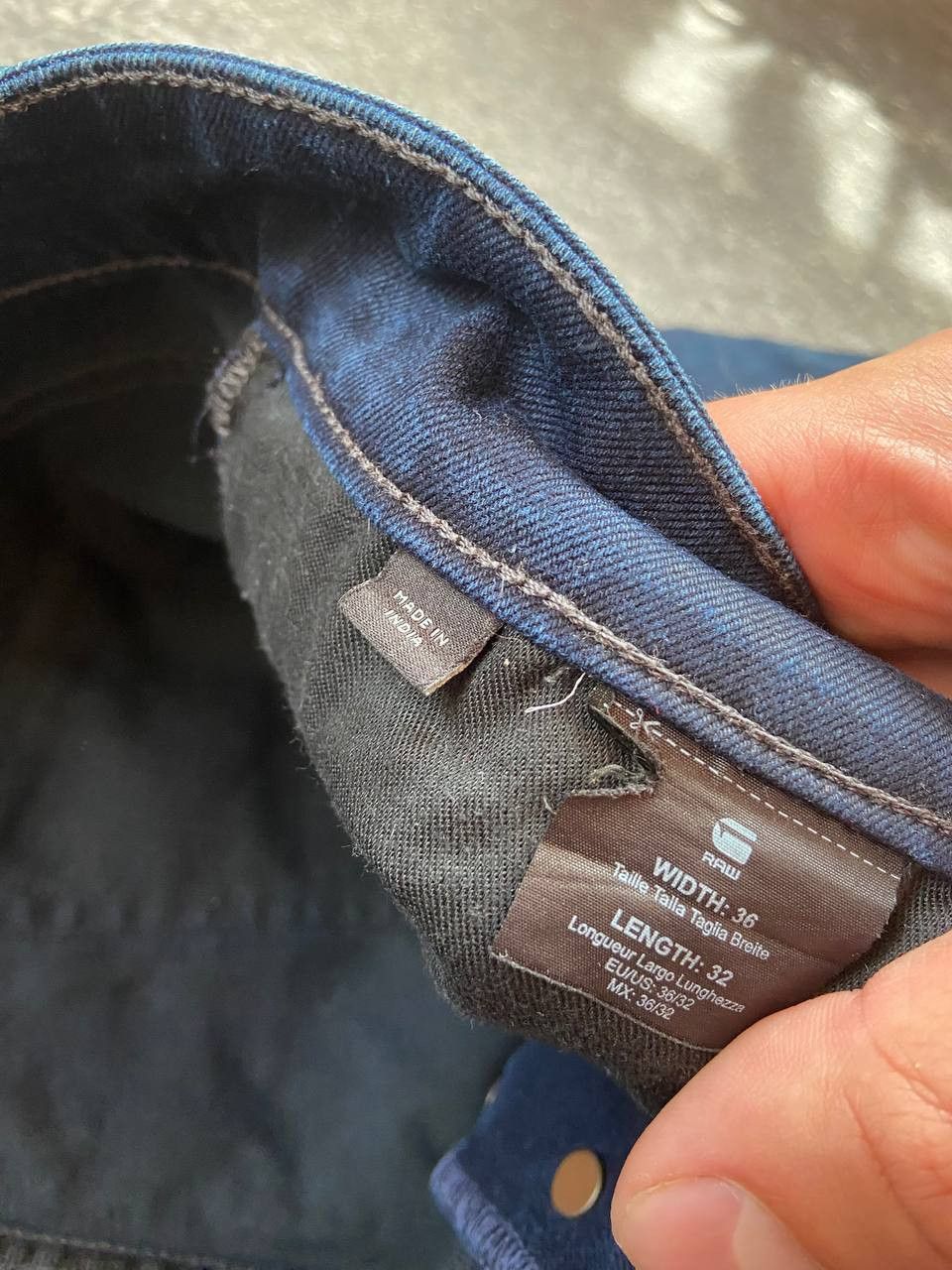 Other G Star Raw y2k avant garde denim pants Size US 36 / EU 52 - 6 Thumbnail
