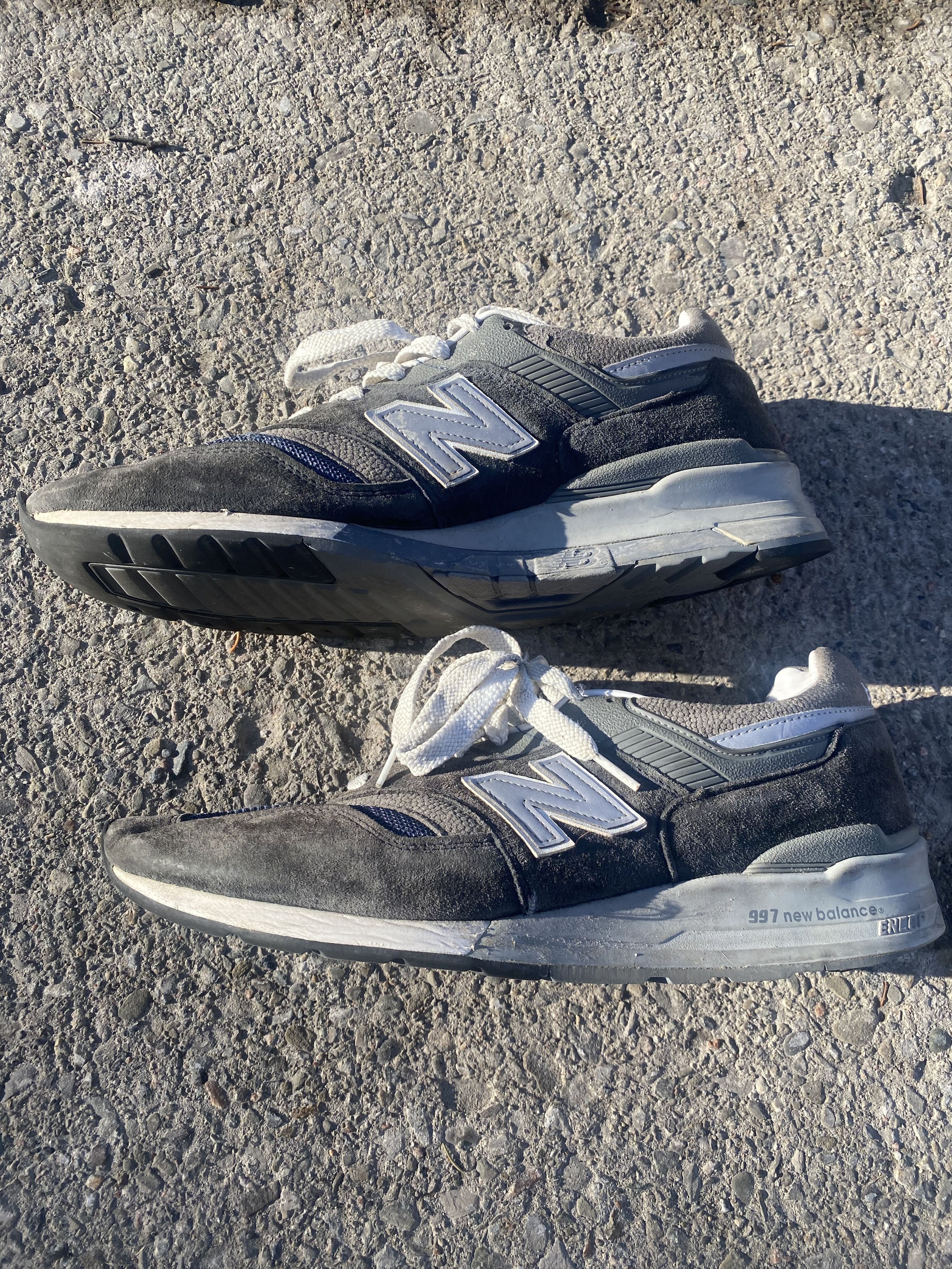 New Balance New Balance 997 'Encap' RARE Navy/ Grey Men's 12 US Size US 12 / EU 45 - 4 Thumbnail