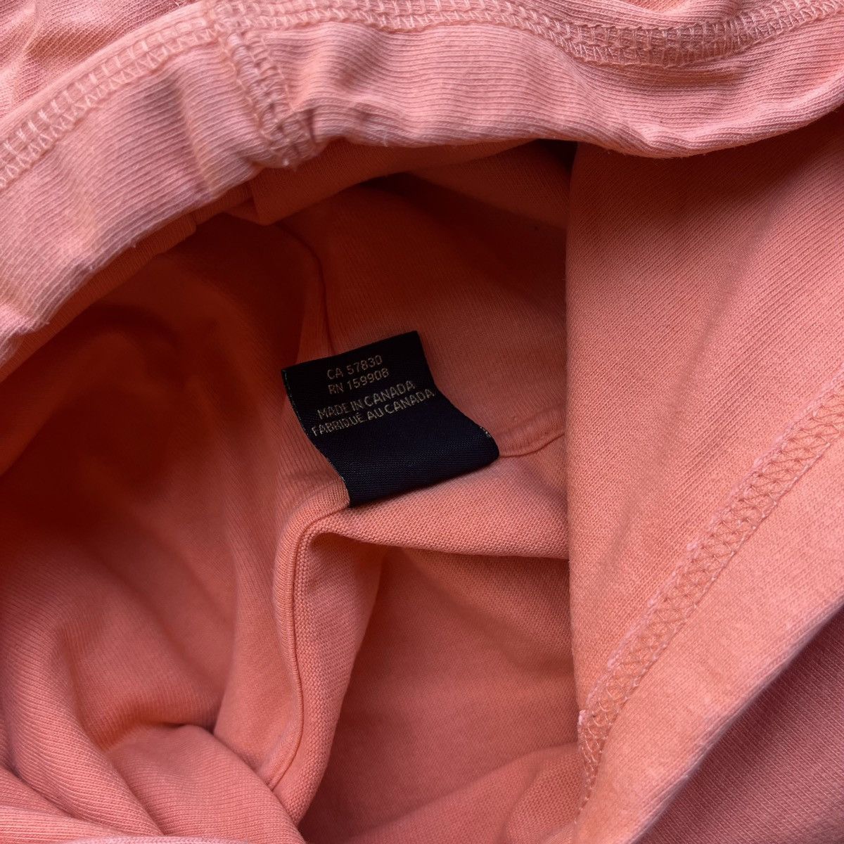 Drake × October's Very Own OVO small own Drake washed salmon pink hoodie Size US L / EU 52-54 / 3 - 7 Thumbnail