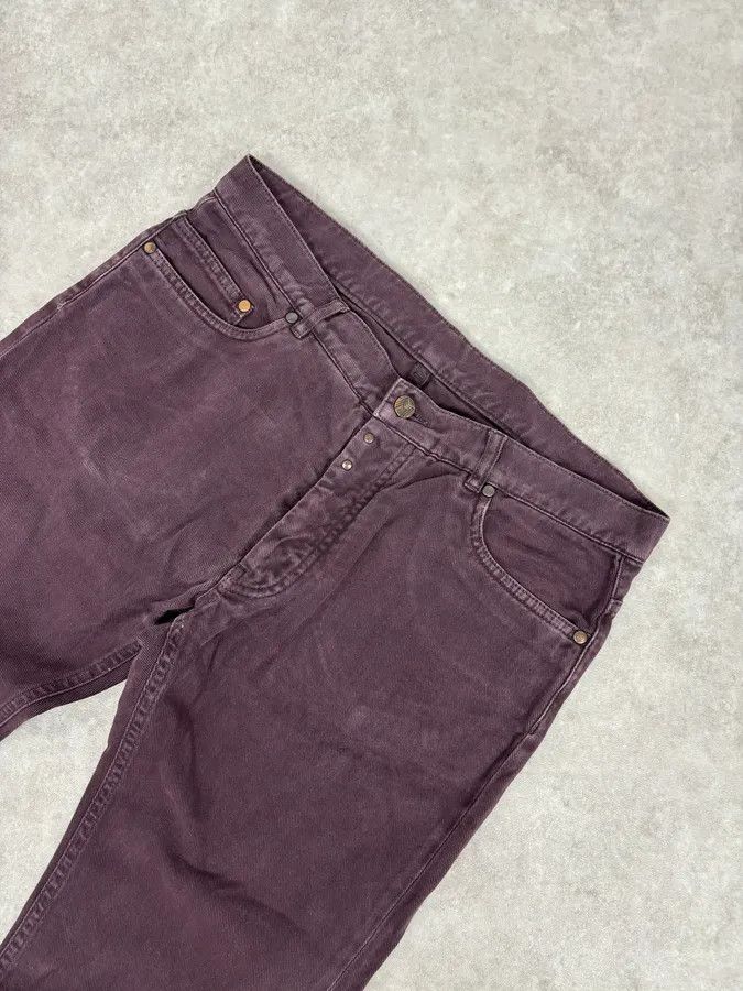 Maison Margiela AW2010 Maison Margiela Dark Purple Slim Plum Jeans Size US 31 - 5 Thumbnail