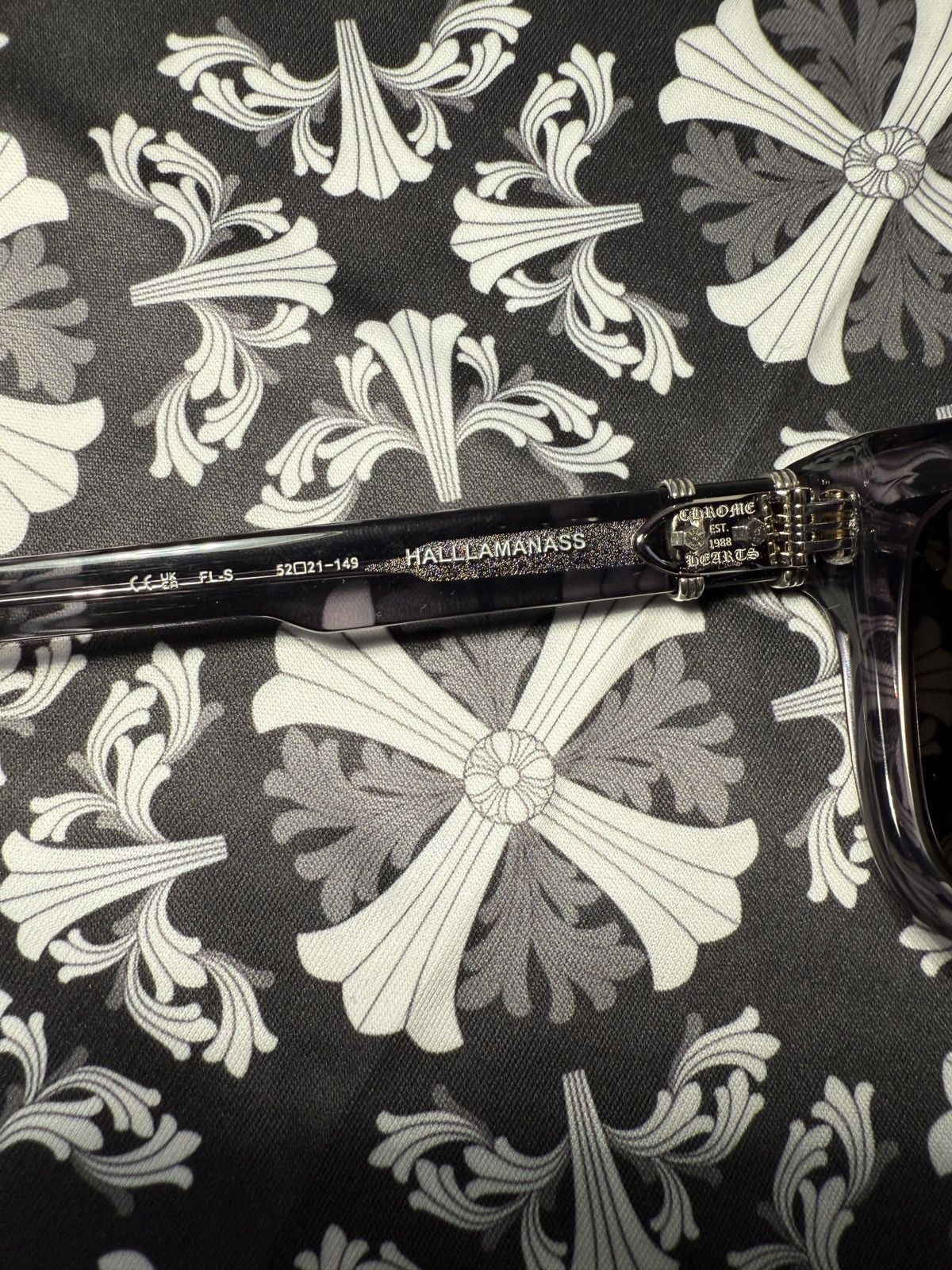 Chrome Hearts Brand new Rare Halllamanass Chrome Hearts Sunglasses Size ONE SIZE - 10 Thumbnail
