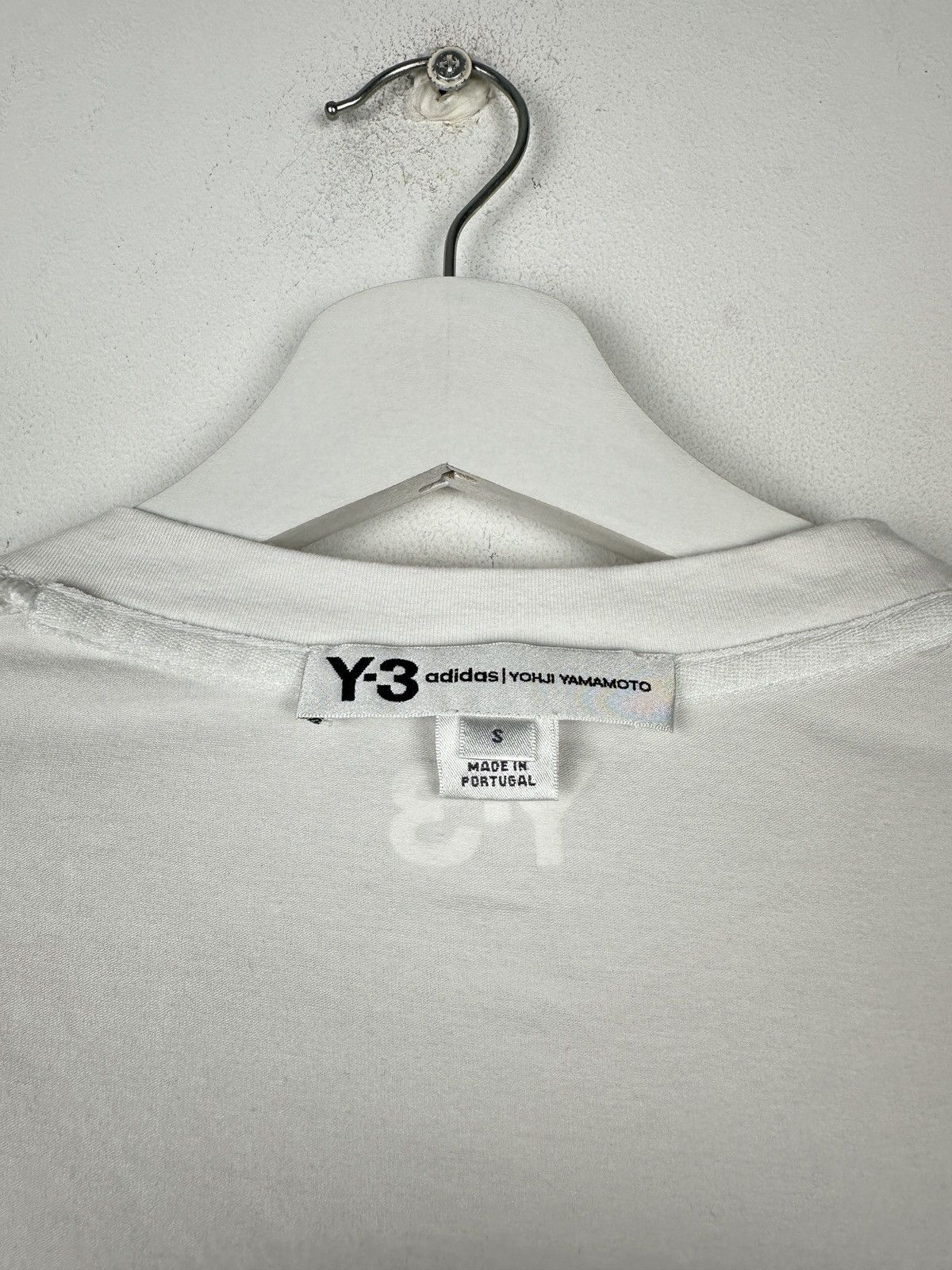 Yohji Yamamoto Yohji Yamamoto Y-3 Big Logo T Shirt Tee Size S / US 4 / IT 40 - 7 Thumbnail