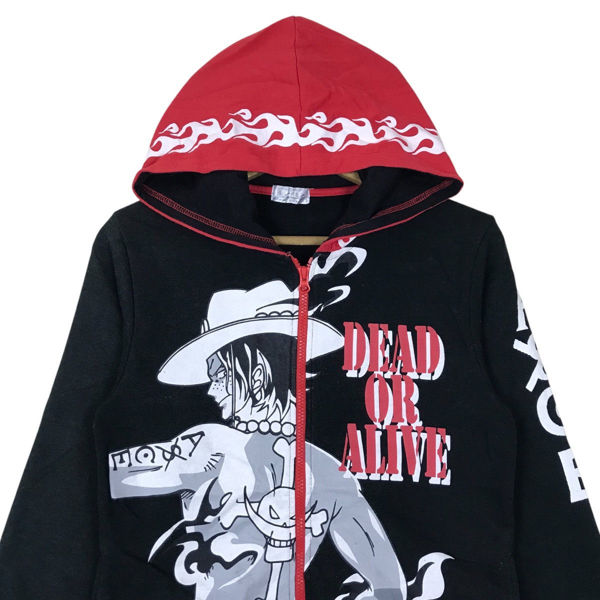 One Piece Vintage Japanese Animation One Piece Full Zipper Hoodie Size US S / EU 44-46 / 1 - 2 Thumbnail