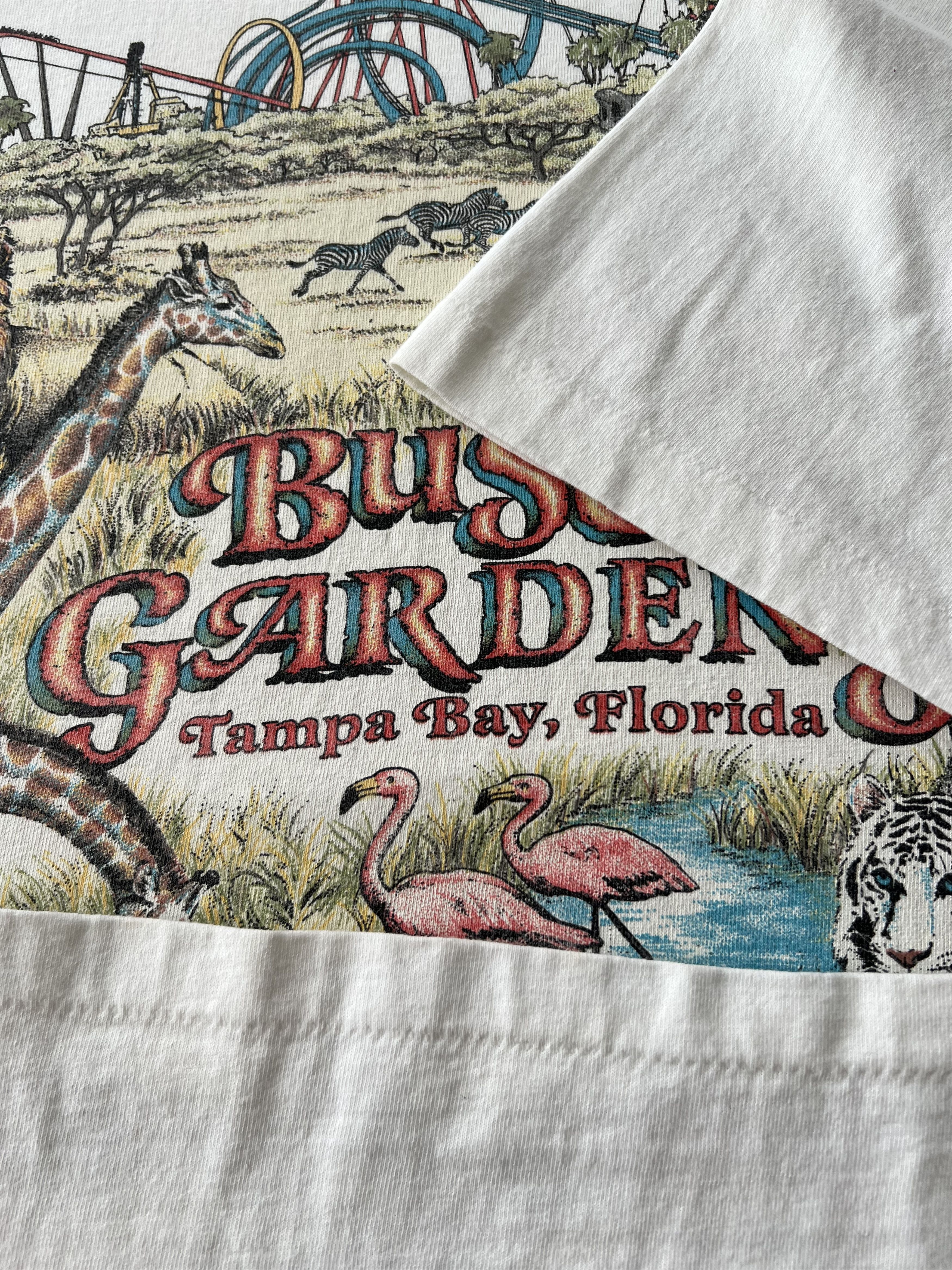 Vintage Vintage 90s Busch Gardens Tampa Bay Florida Animal Nature Size US XL / EU 56 / 4 - 8 Thumbnail