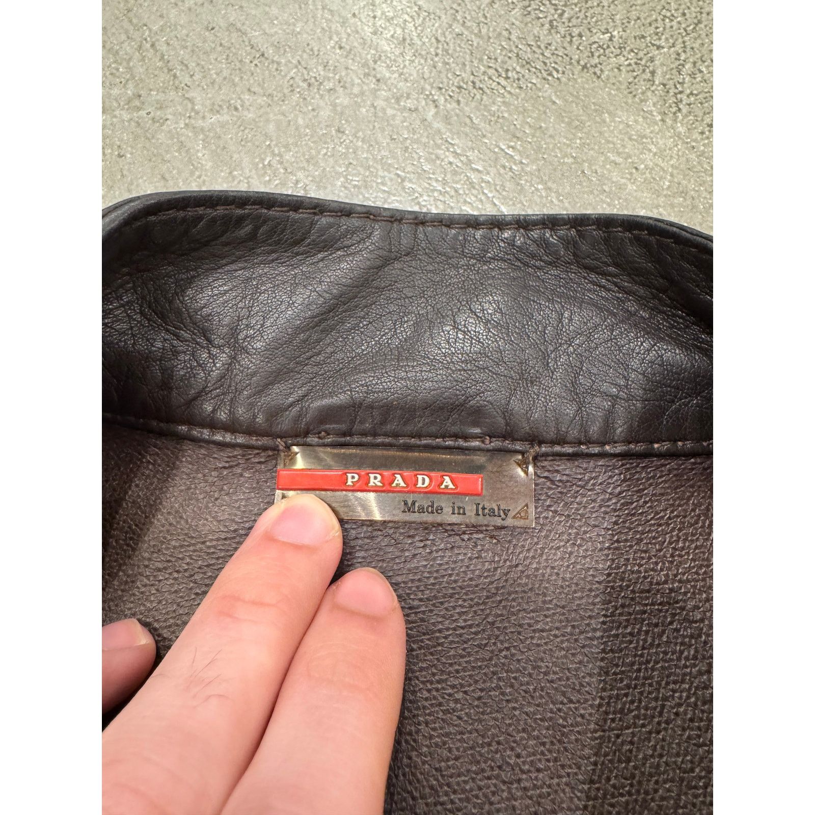 Prada 2000S Prada biker leather jacket Size US M / EU 48-50 / 2 - 5 Thumbnail