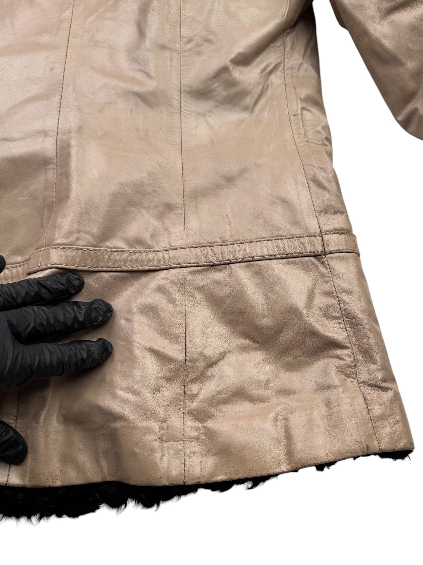 Japanese Brand Vintage Real Sheepskin Coat W120(V9) Size XS / US 0-2 / IT 36-38 - 14 Thumbnail