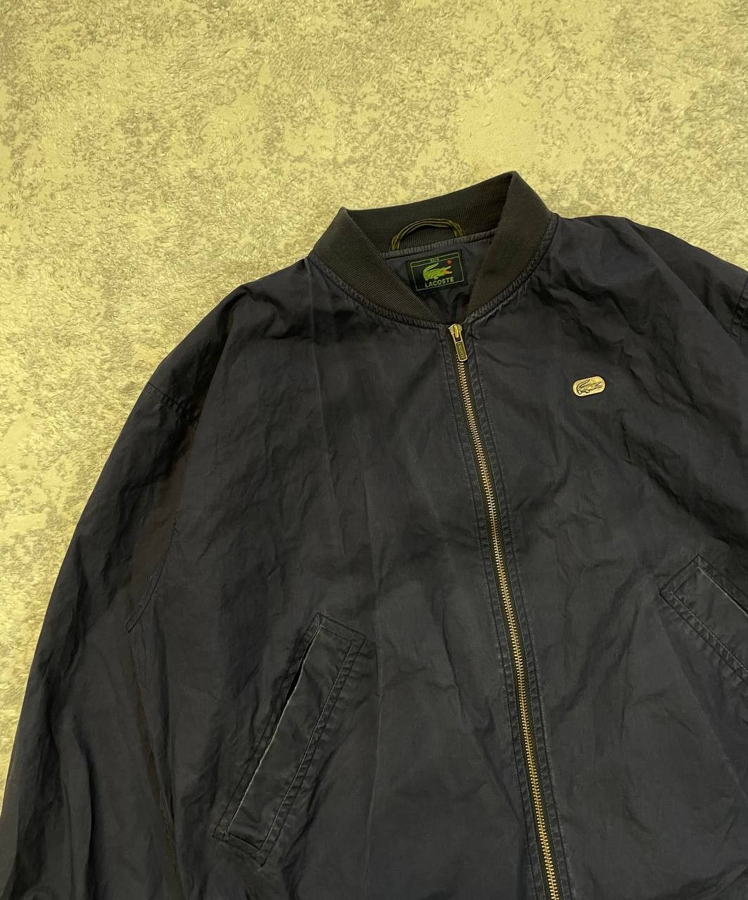 Lacoste Vintage Lacoste Navy Bomber Jacket Men’s, Sz M-L, Metal Logo Size US M / EU 48-50 / 2 - 4 Thumbnail