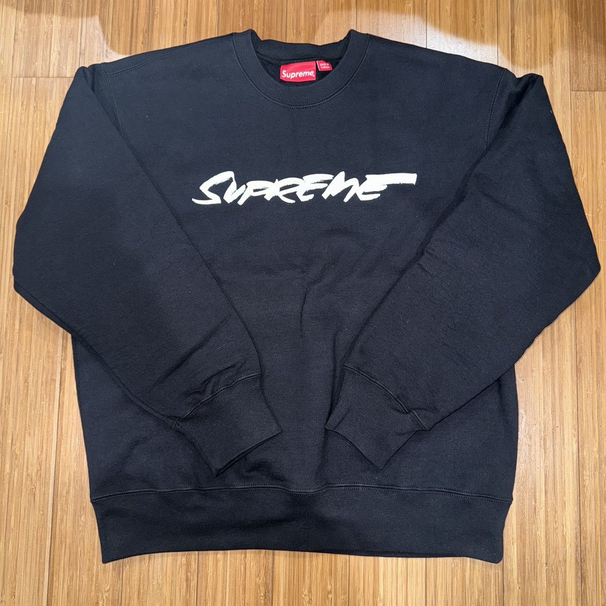 image of Futura Crewneck in Black, Men's (Size Medium)