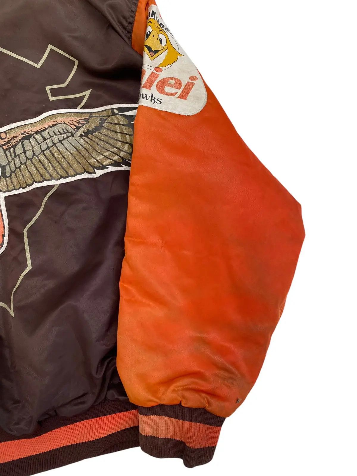 Vintage Vtg Jacket Bomber Daiei Hawks Size US L / EU 52-54 / 3 - 10 Thumbnail