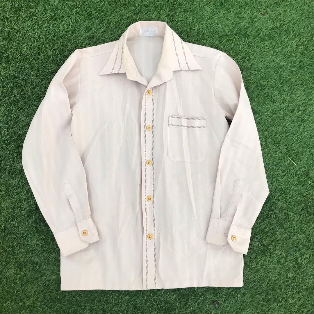 Vintage Vintage Tone Shirt Palcas 70s Dynamite Style maestro massi Size US L / EU 52-54 / 3 - 1 Thumbnail
