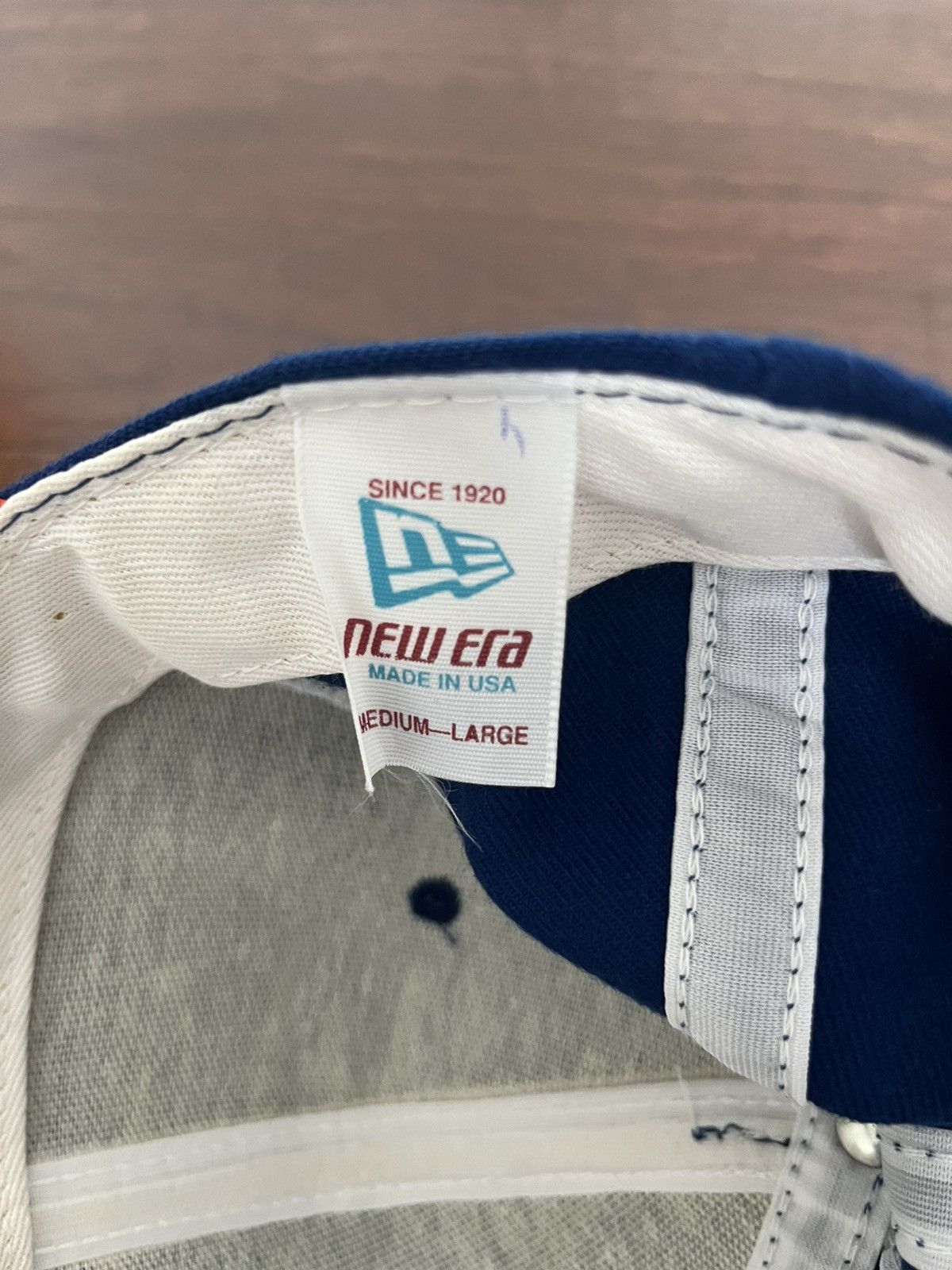 NFL × New Era × Vintage Vintage Denver Broncos NFL New Era Baseball Cap Medium-Large Size ONE SIZE - 3 Thumbnail