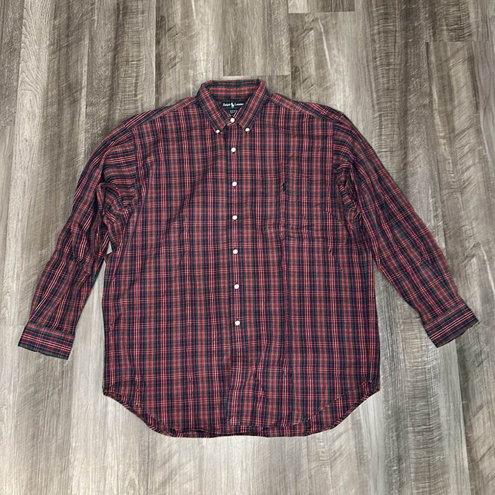 Ralph Lauren Ralph Lauren Big Shirt Long Sleeve Button Down - Large Size US L / EU 52-54 / 3 - 2 Thumbnail