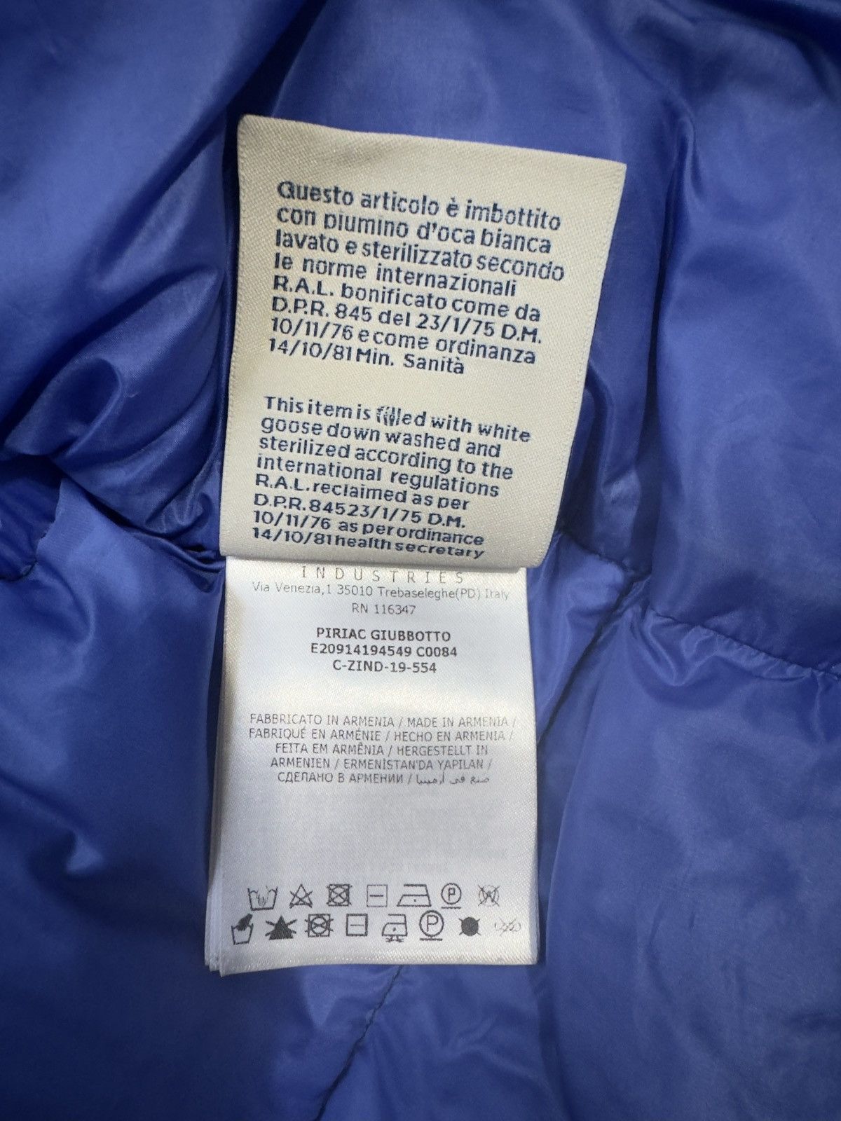 Moncler Moncler Piriac Giubbotto Down Jacket Size US L / EU 52-54 / 3 - 7 Thumbnail